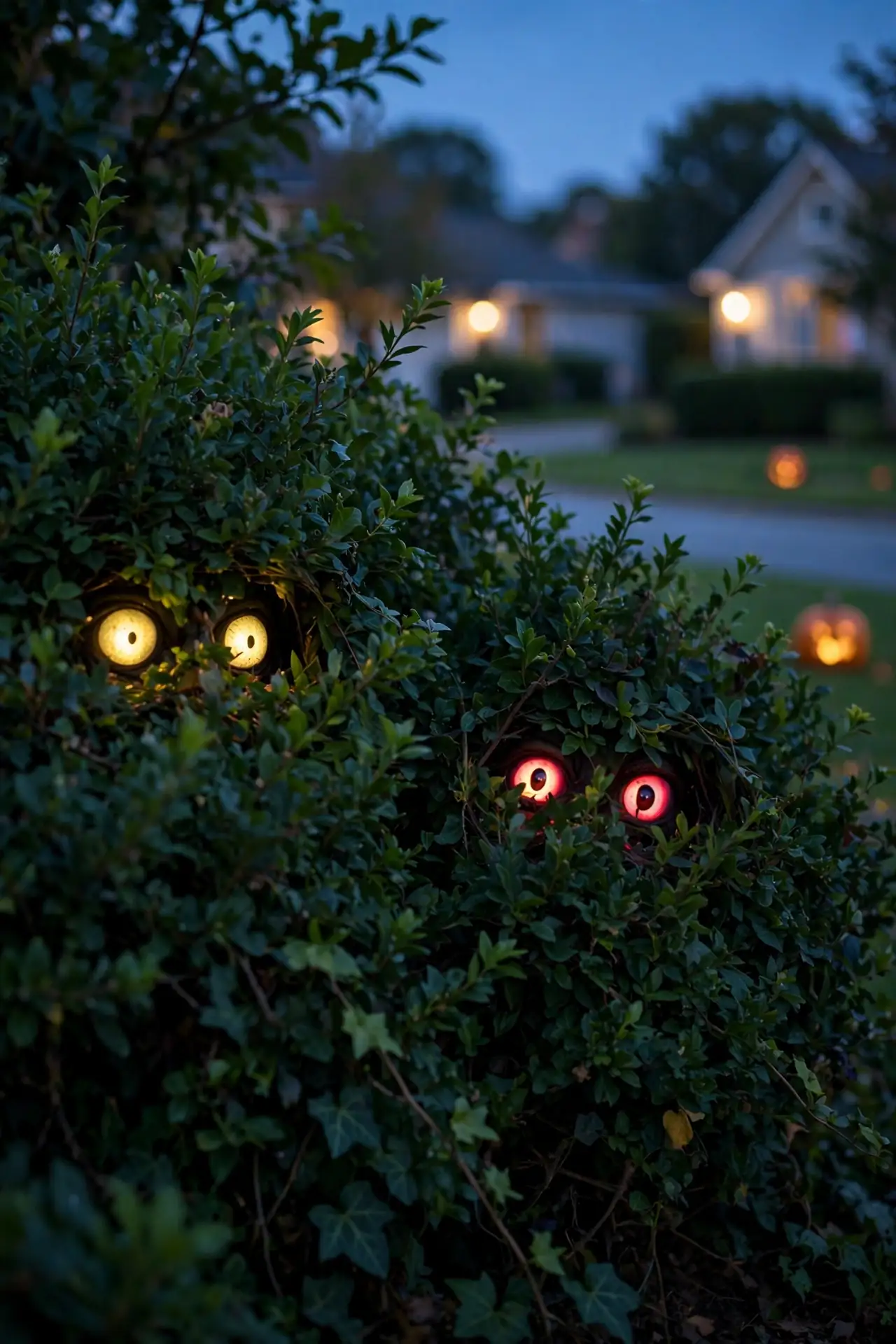 Glowing Bush Eyes
