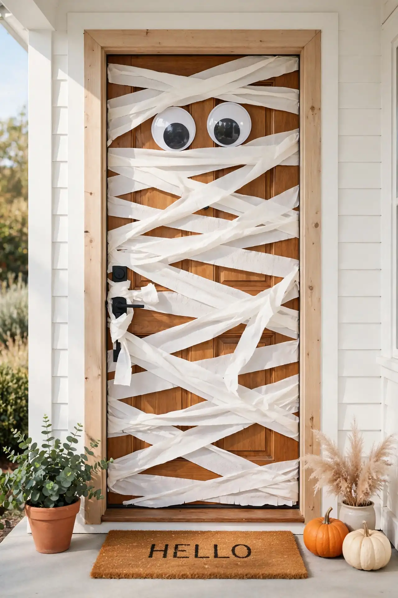Mummified Front Door