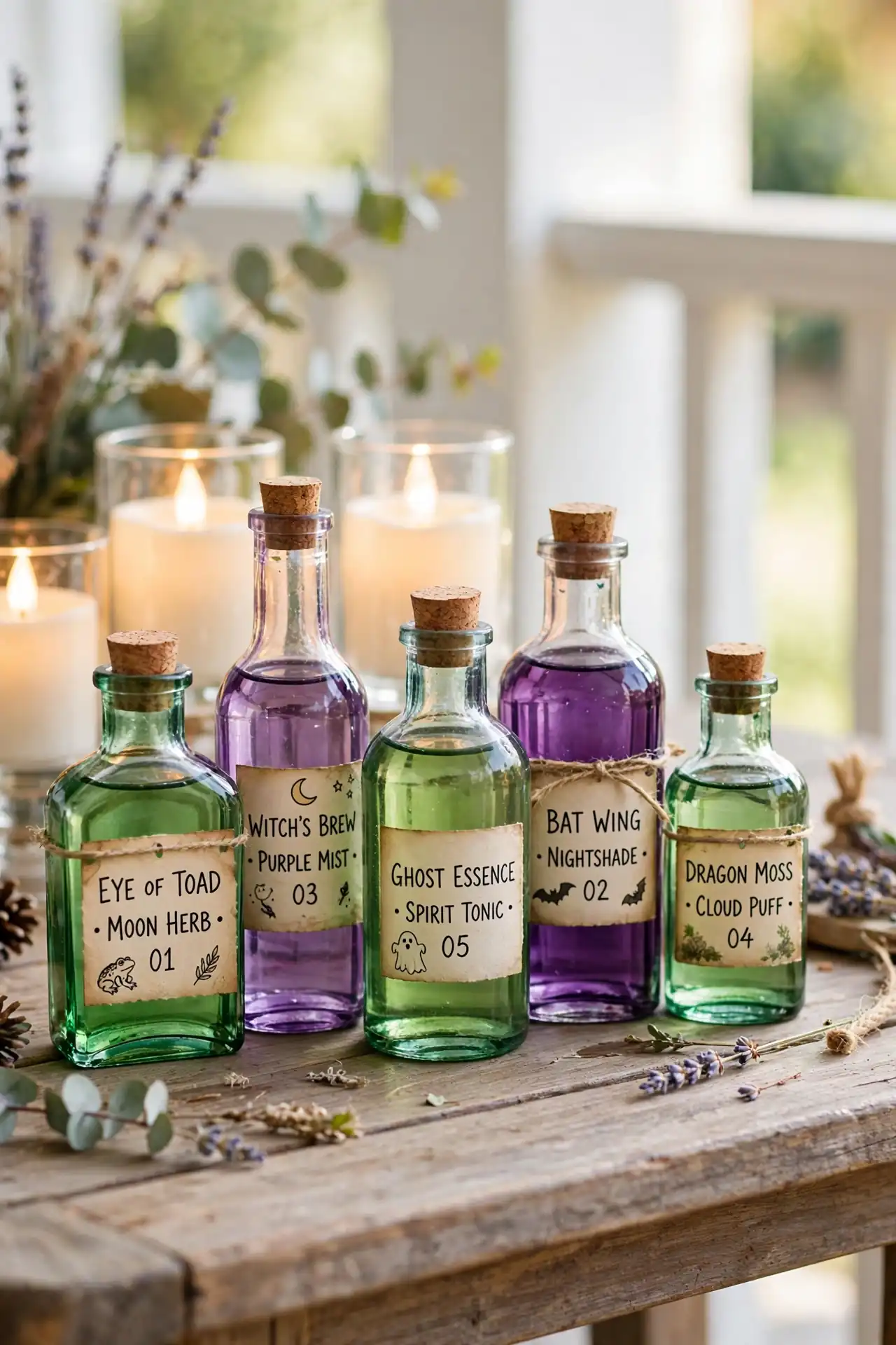 Potion Bottle Display