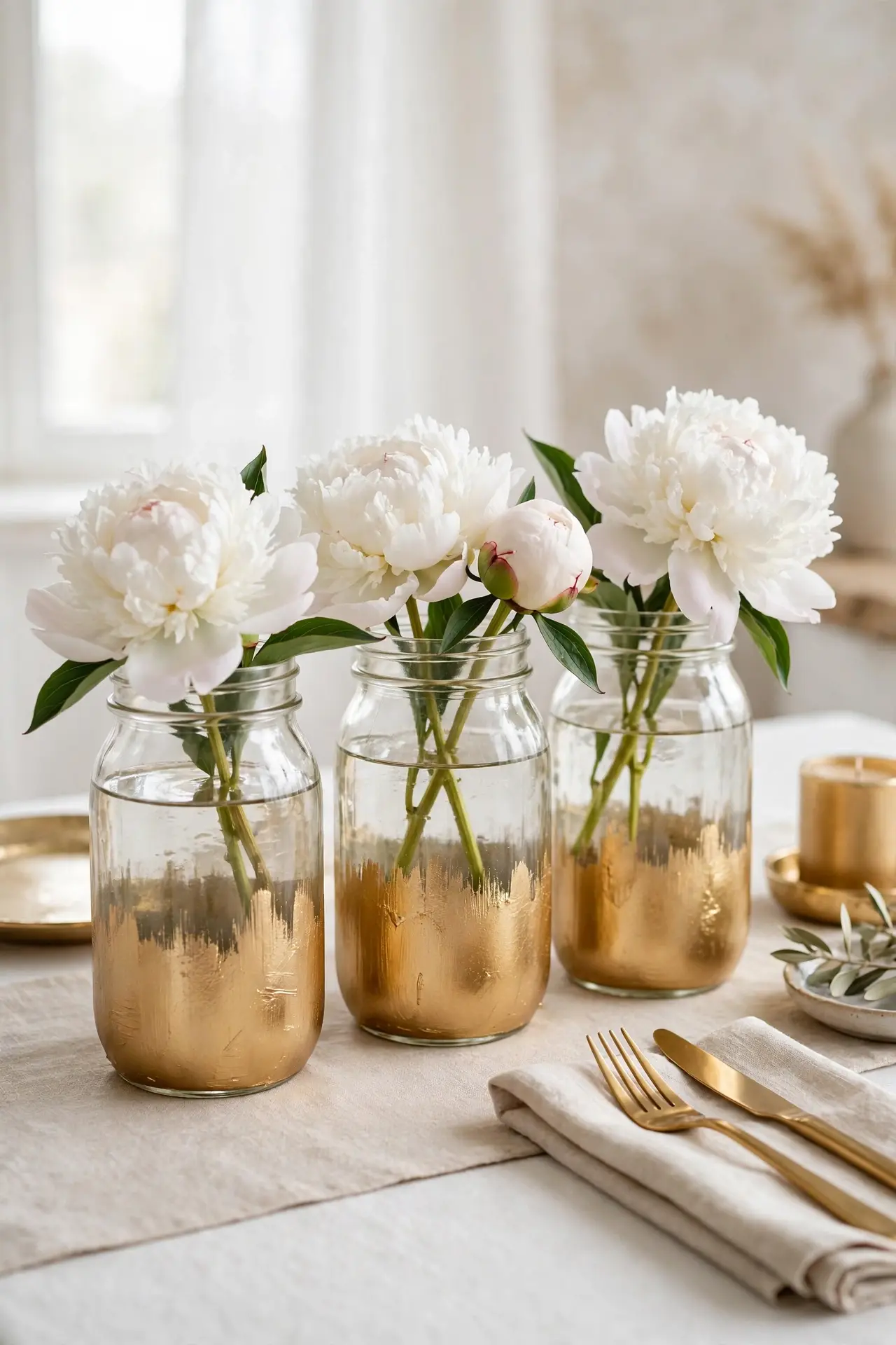 Gold Dipped Jars