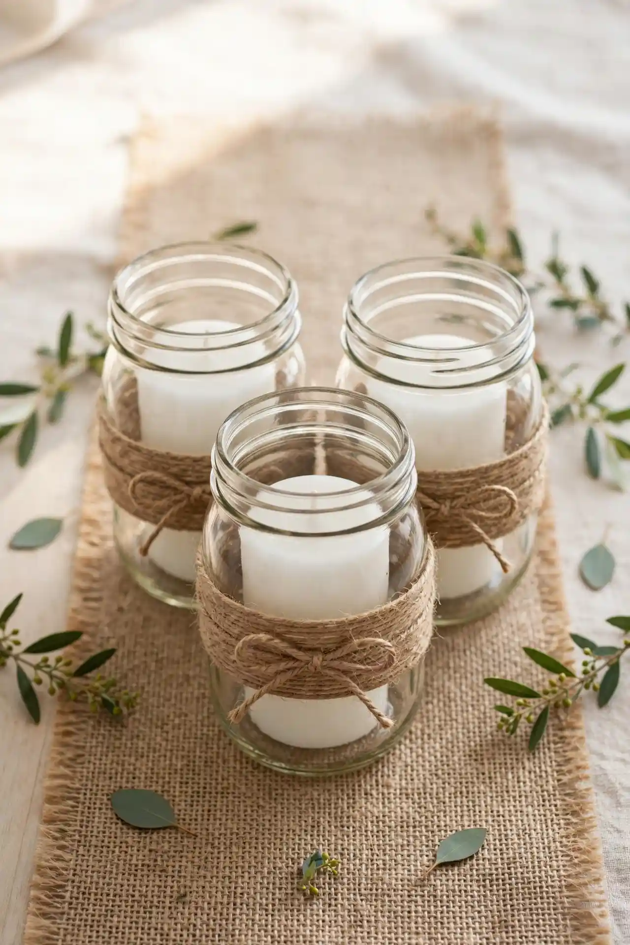Twine Wrapped Trio