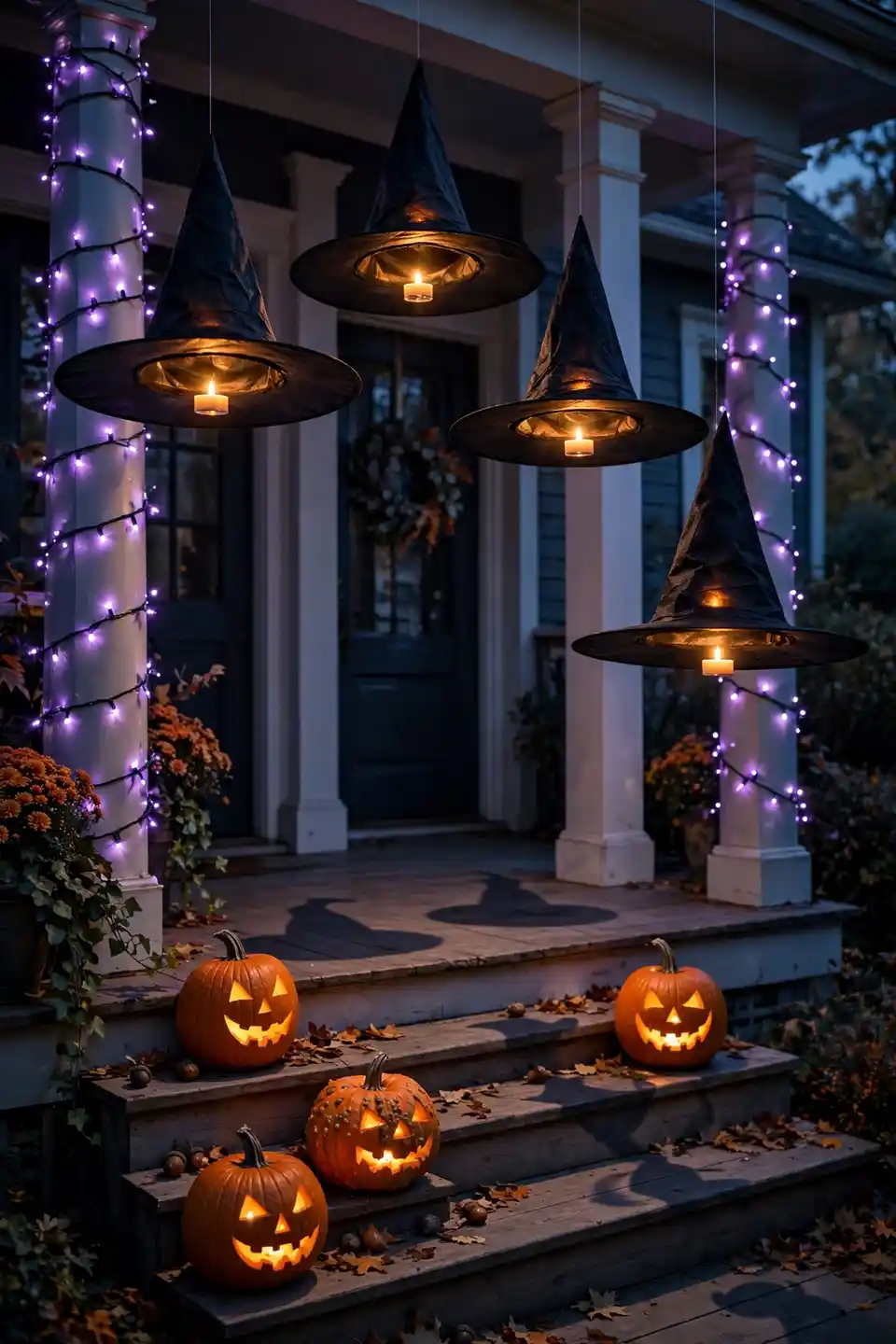 Floating Witch Hats