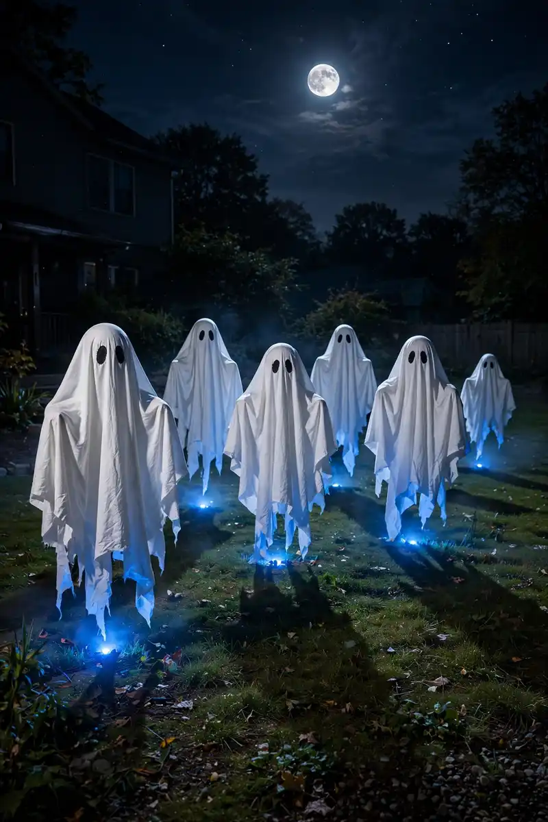 Ghostly Sheet Figures