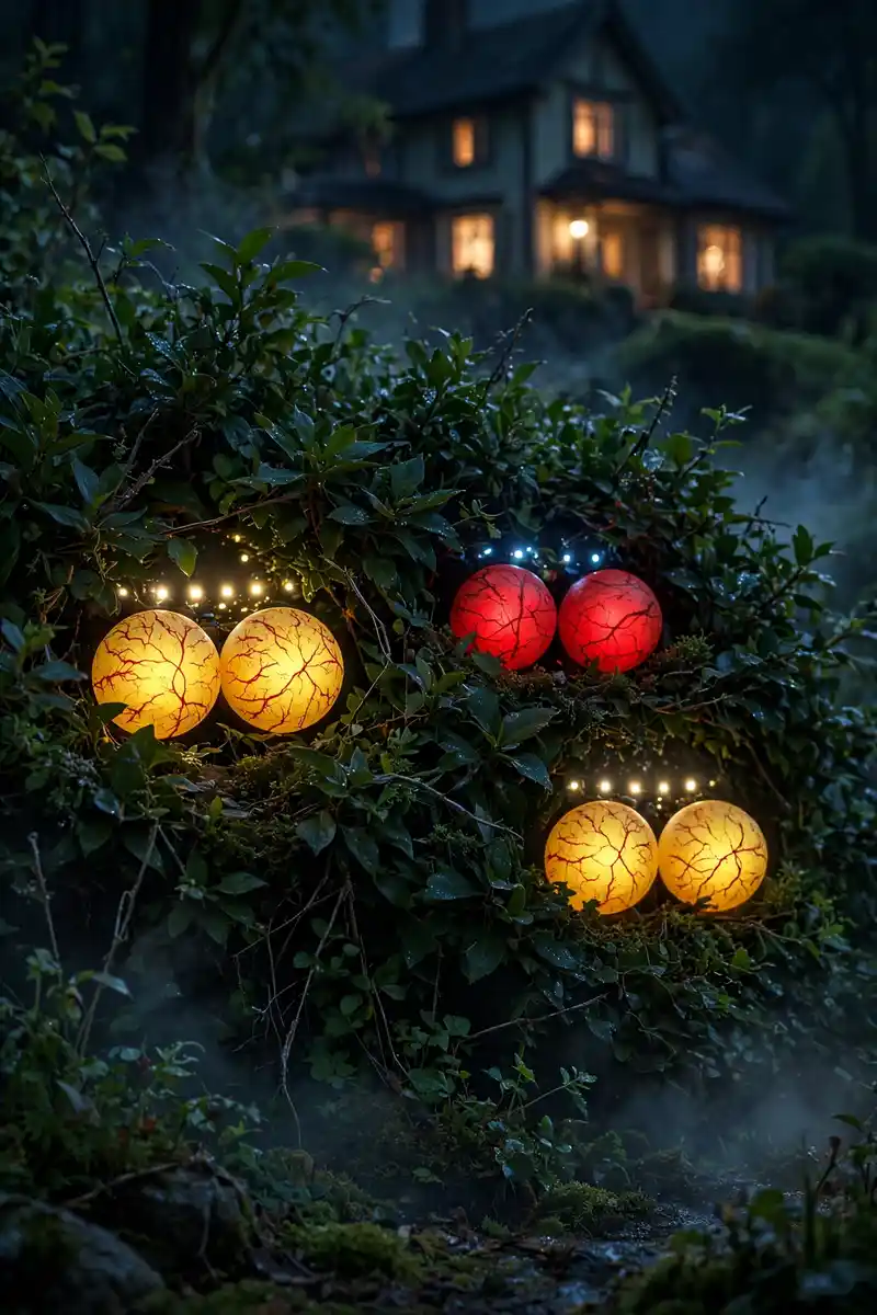 Glowing Eyeball Bushes
