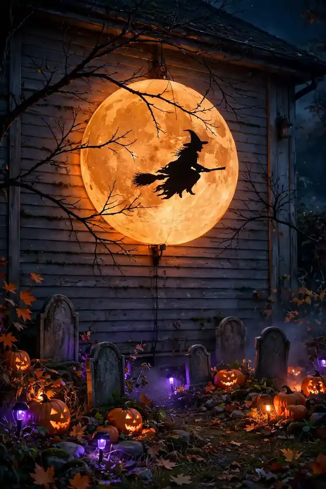Harvest Moon Backdrop