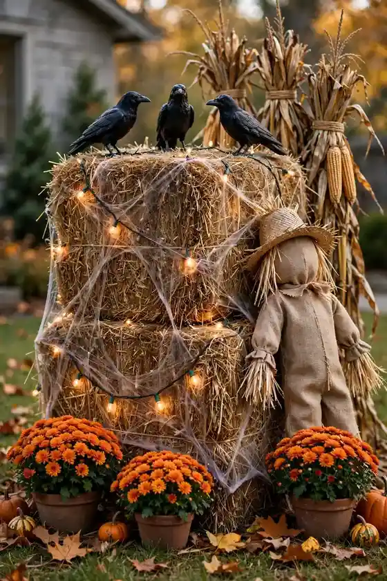 Haunted Hay Bales