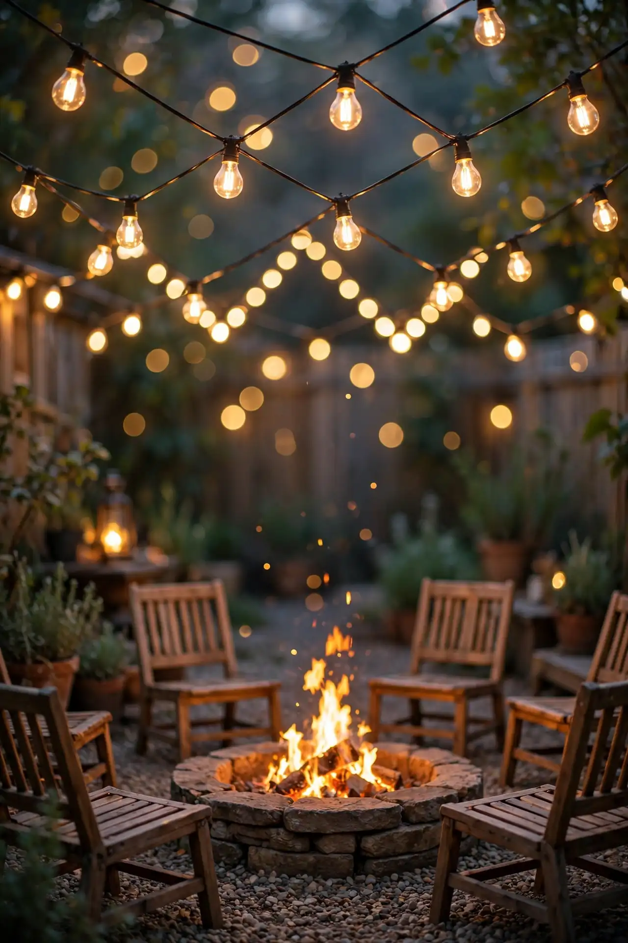Edison Bulb Canopy