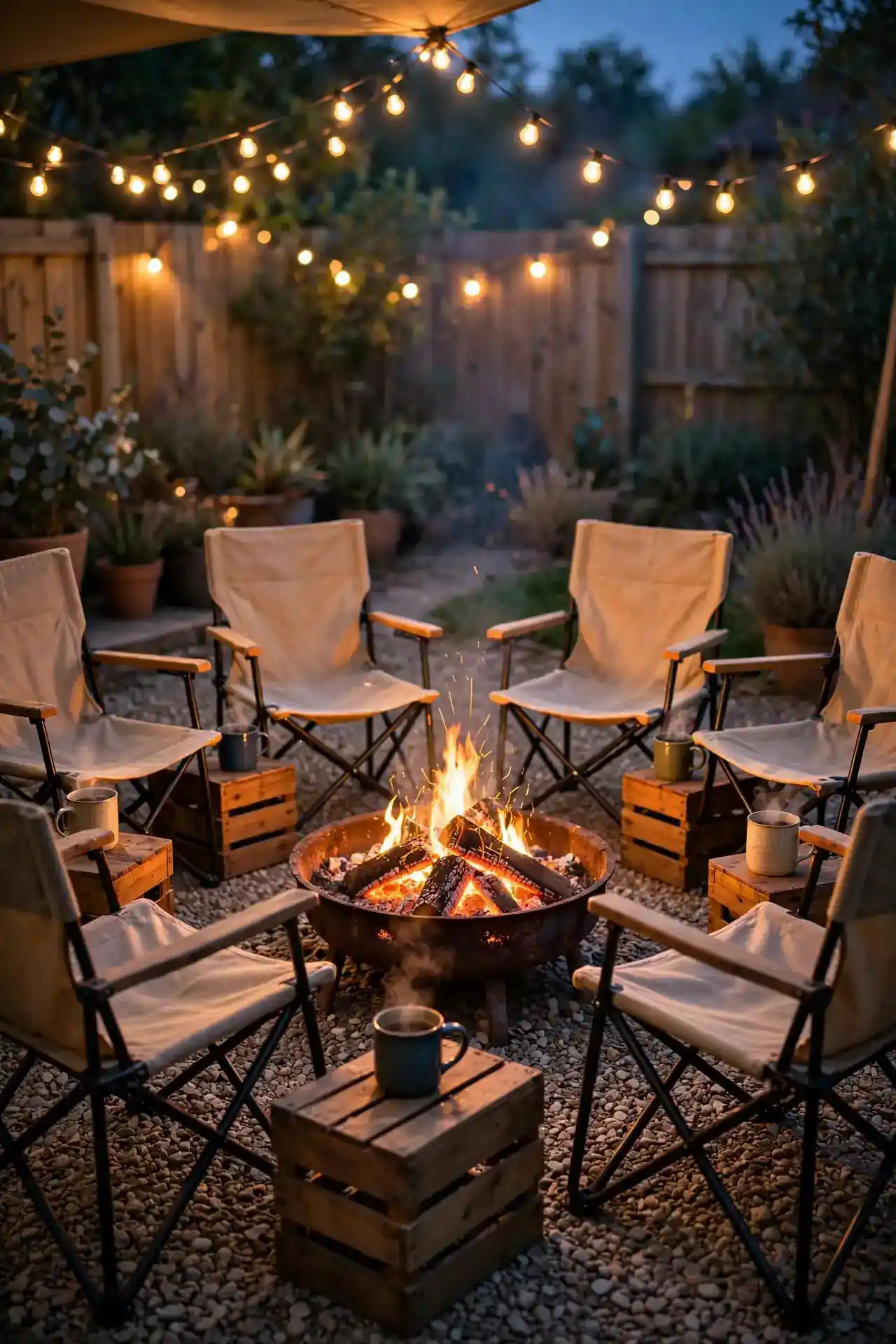 Folding Chair Circle