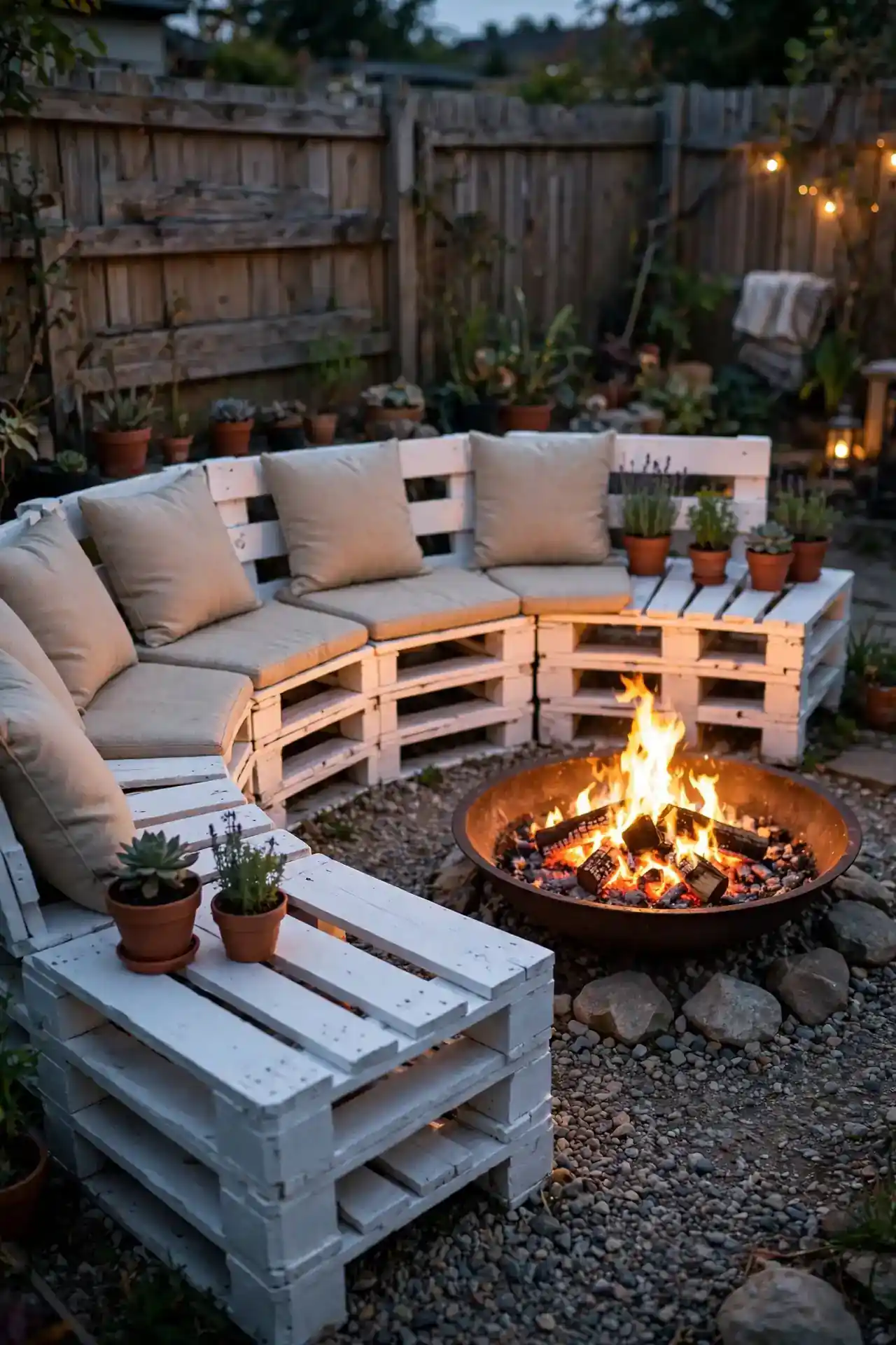 Pallet Bench Ring