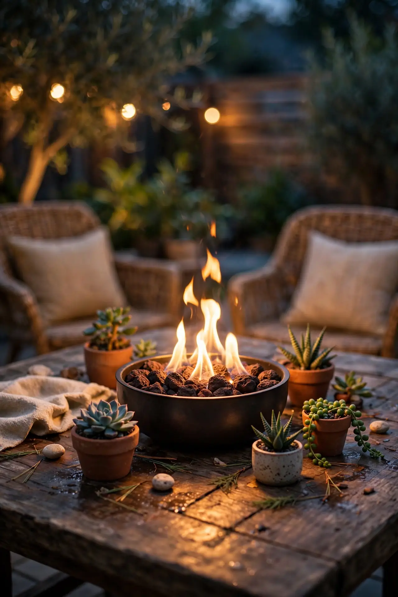 Tabletop Fire Bowl