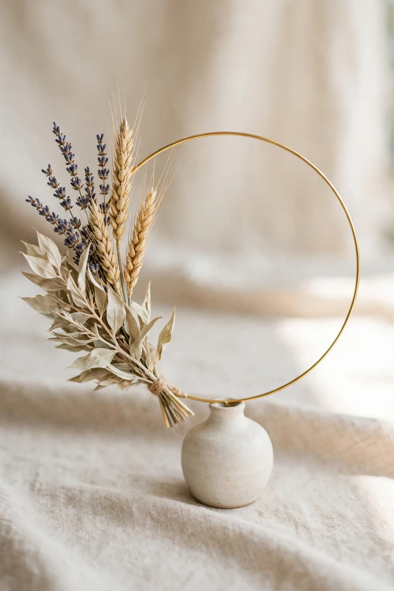 Dried Flower Hoops