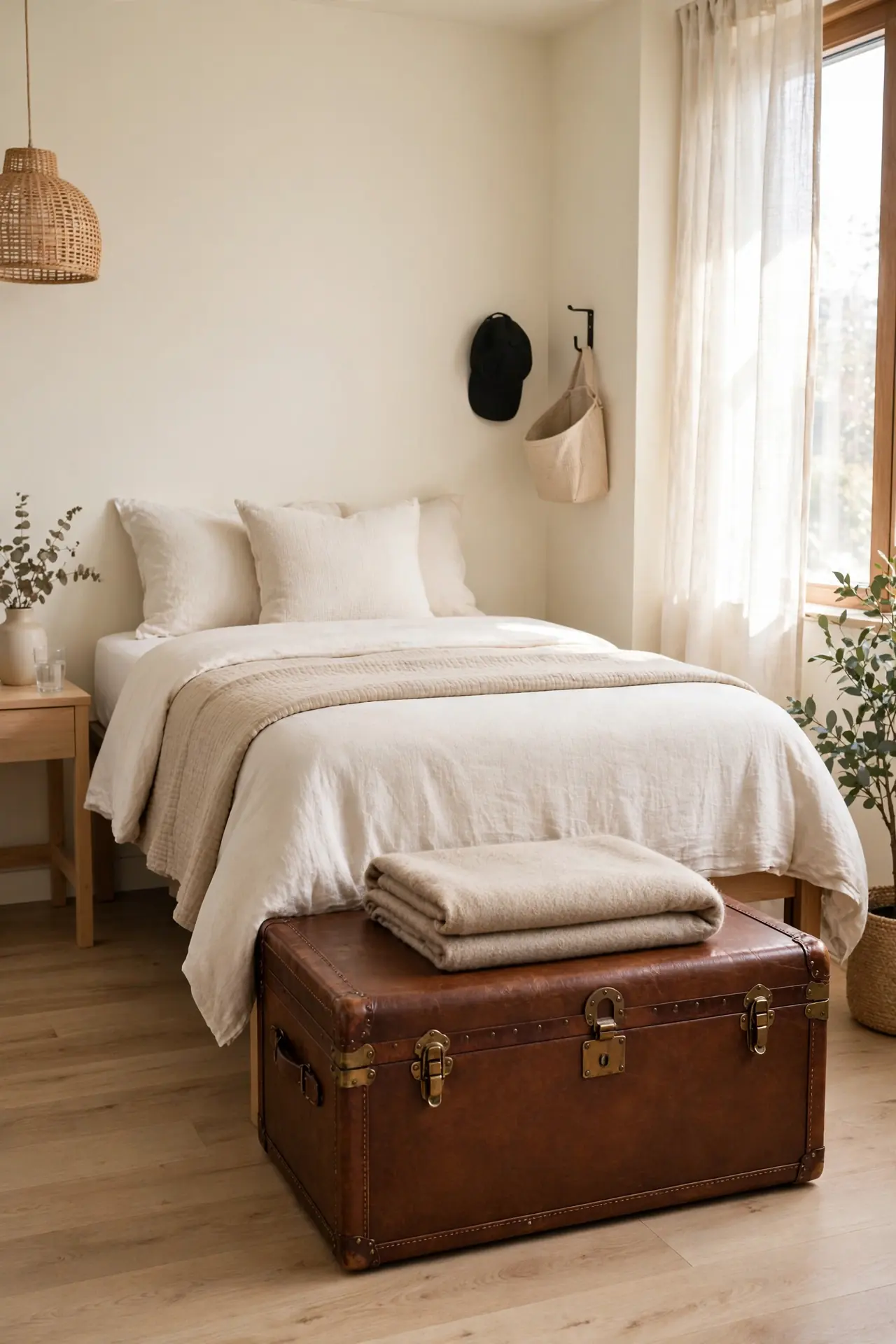 Leather Storage Trunks