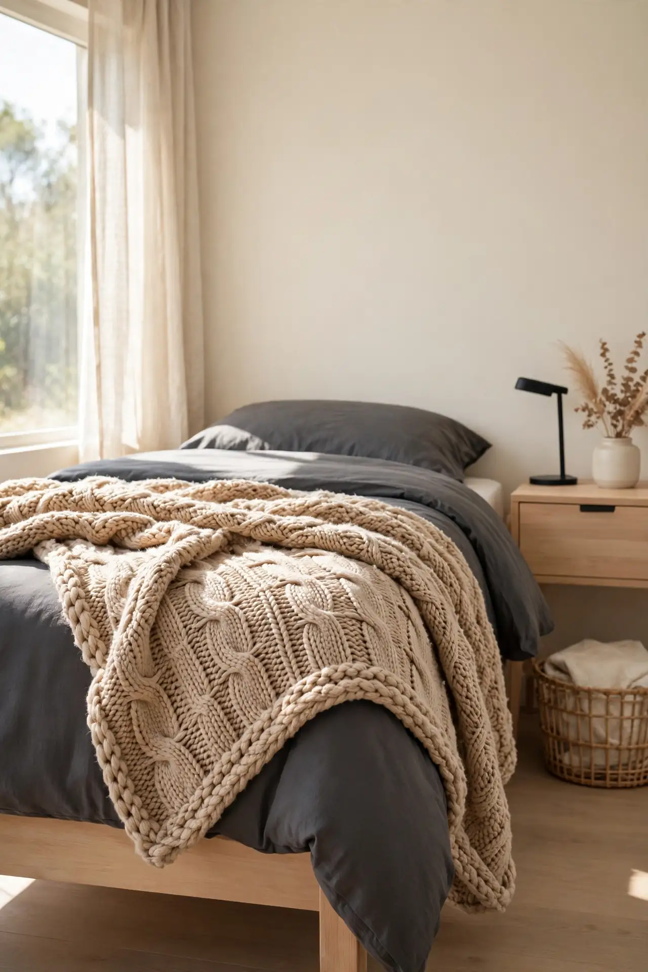 Textured Throw Blankets