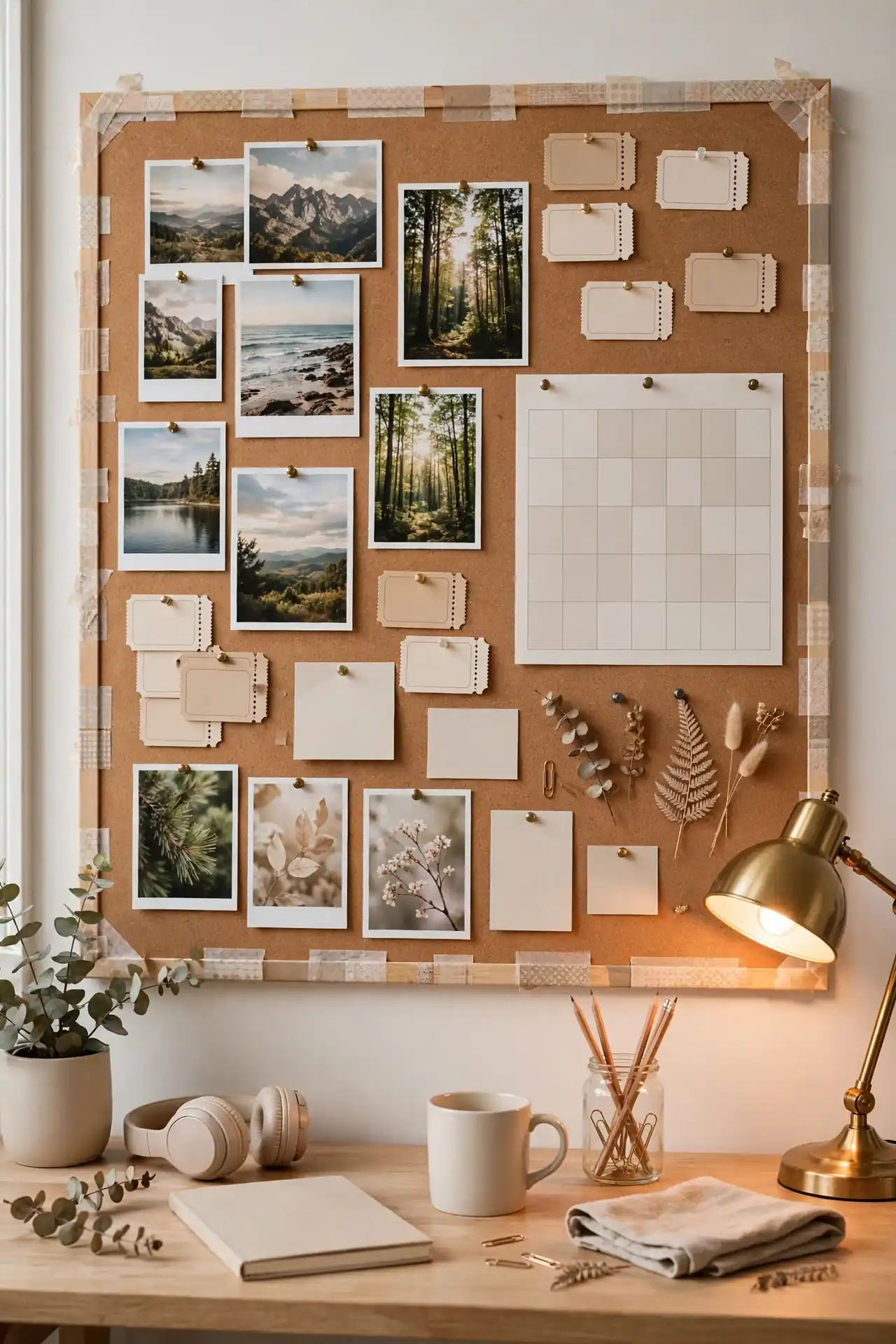 Corkboard Vision Wall