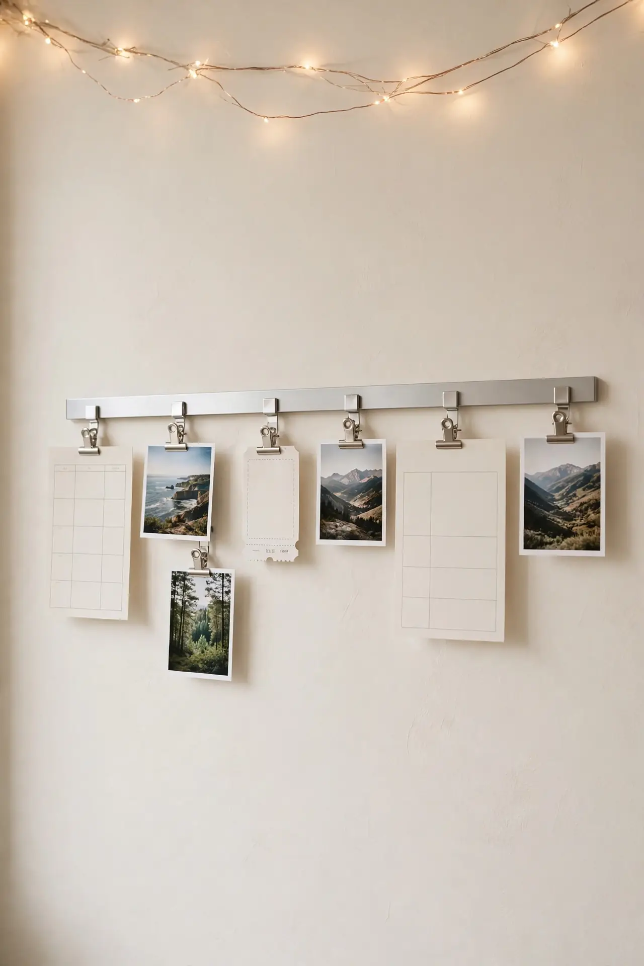 Magnetic Photo Wall