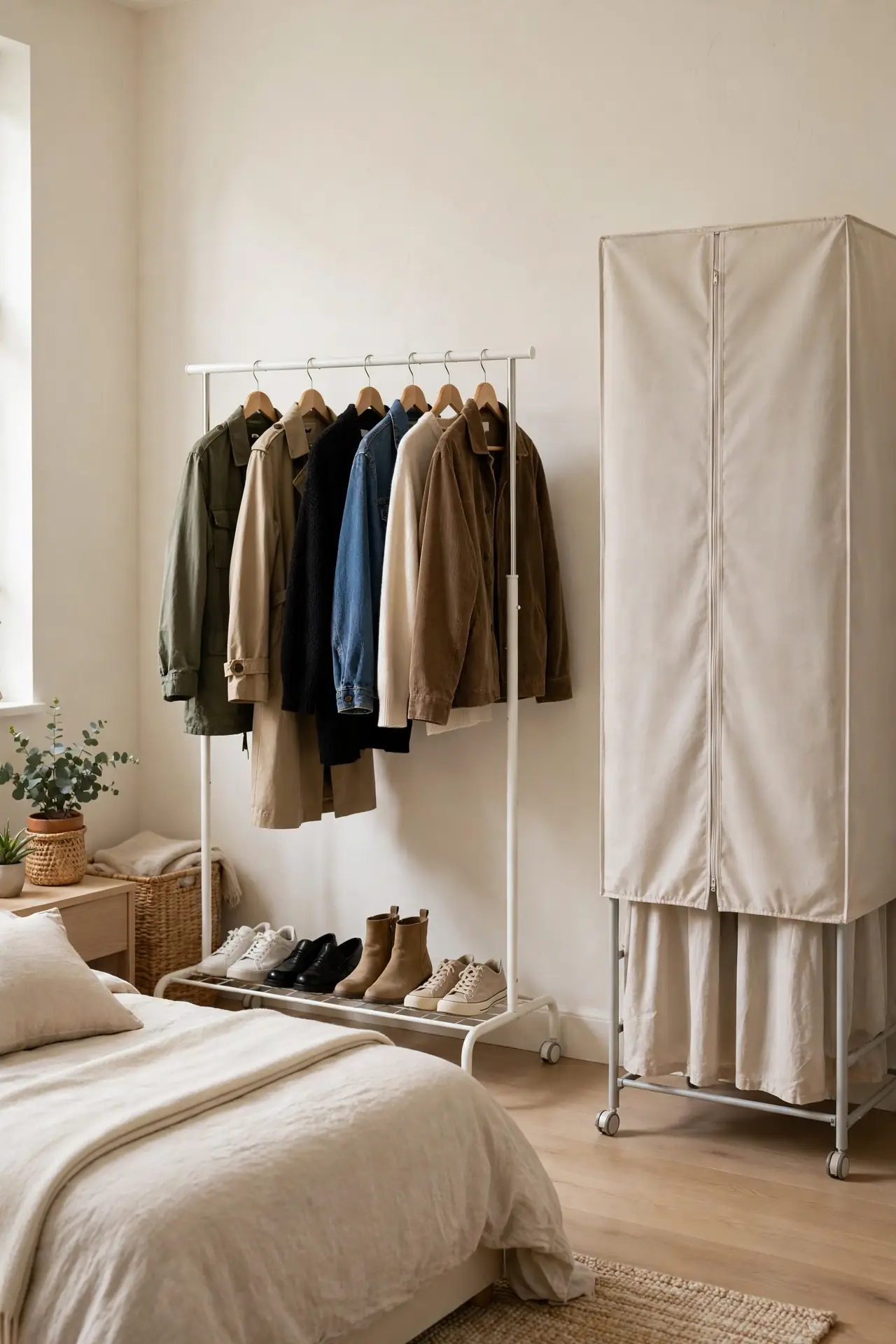 Portable Closet Rail
