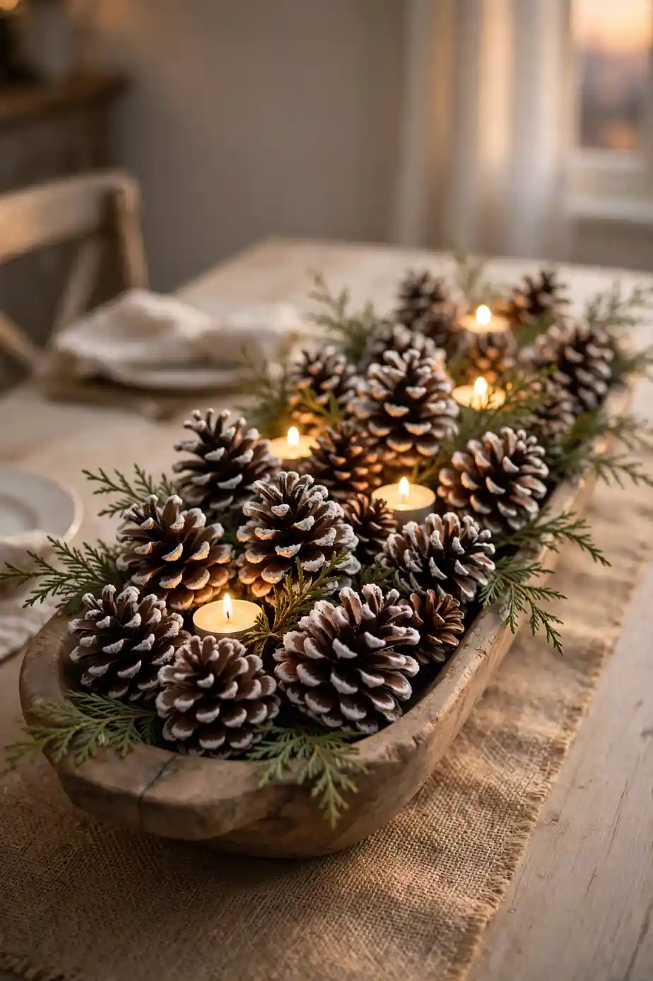 2. Pinecone Frosted Mix