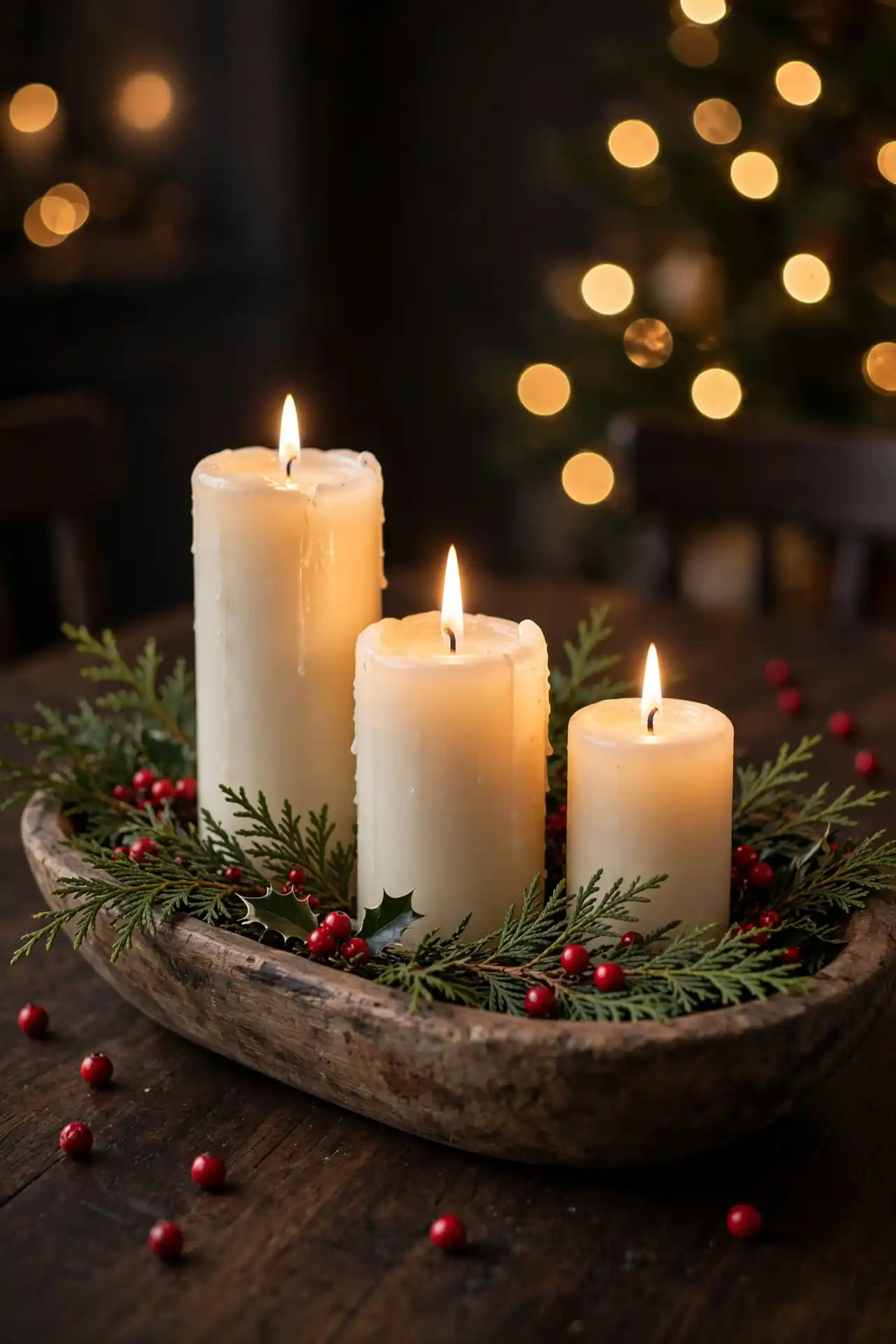 3. Candle Glow Trio