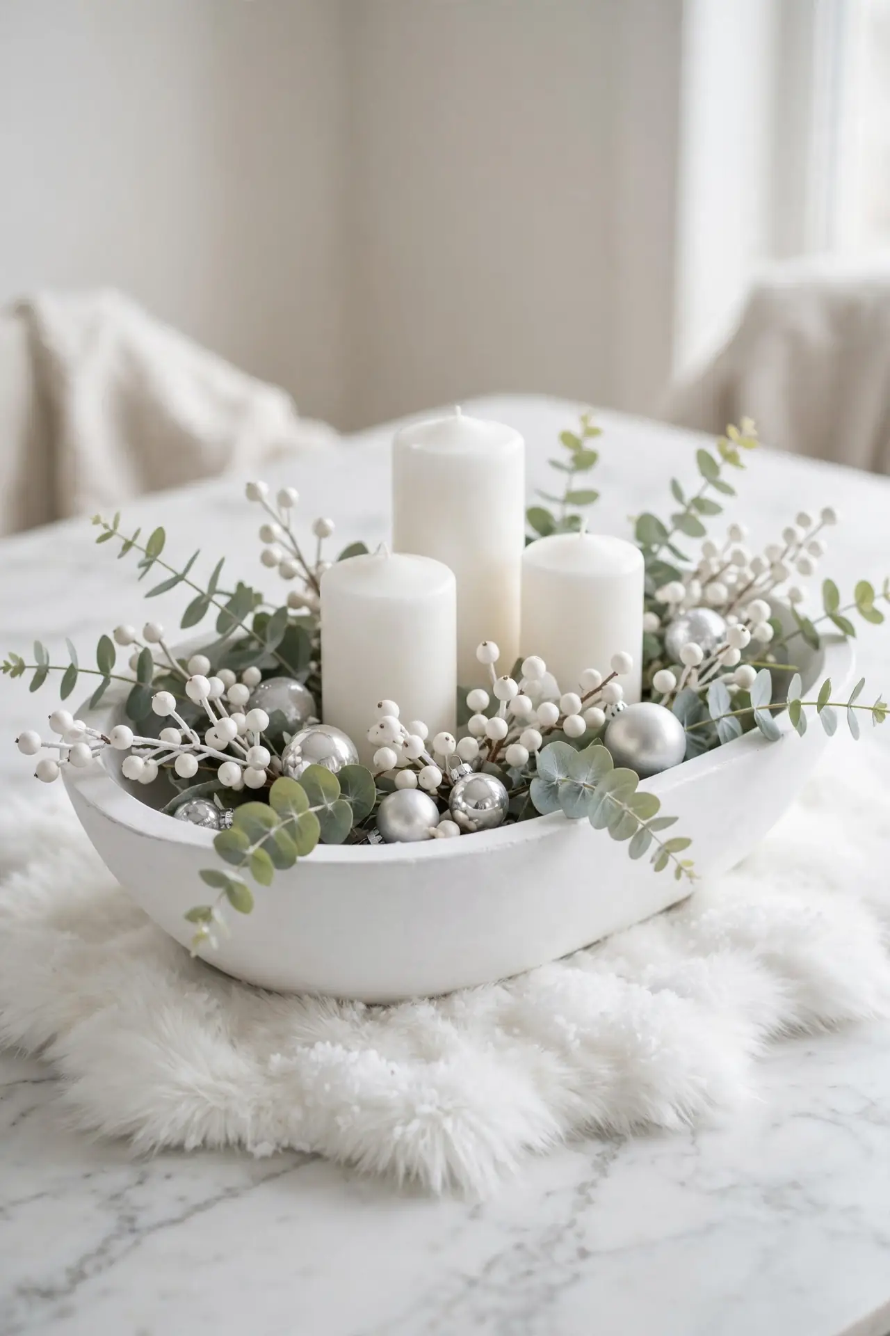 5. White Christmas Elegance
