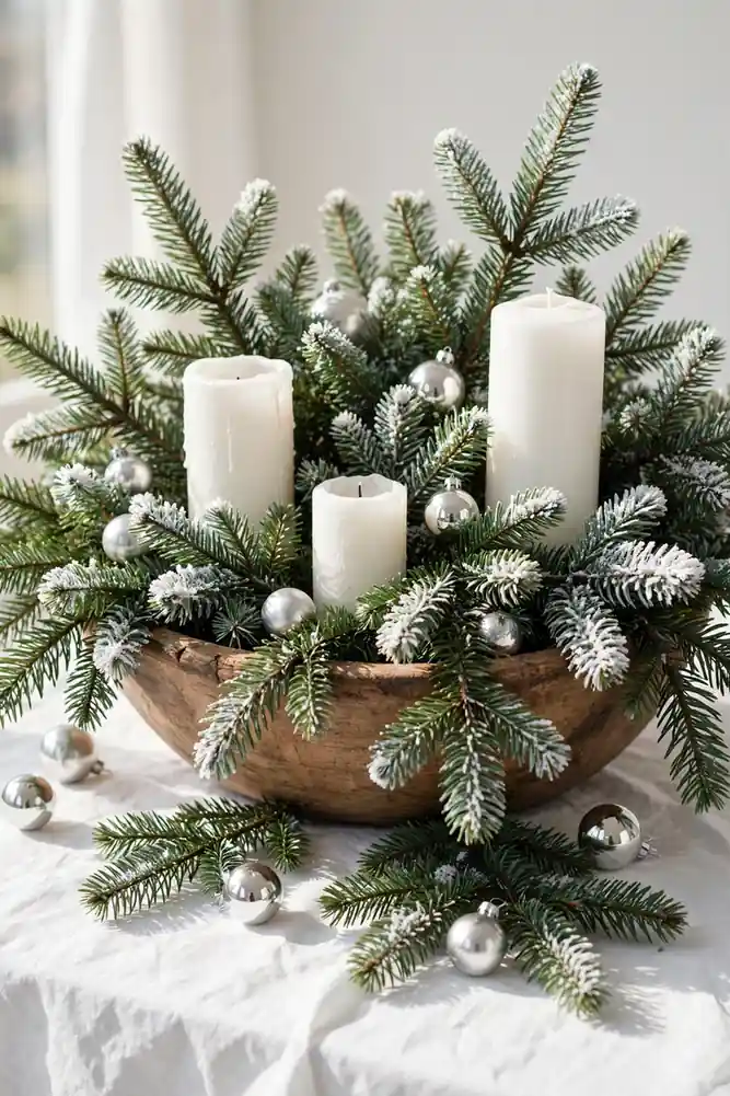 13. Frosted Fir Sprigs