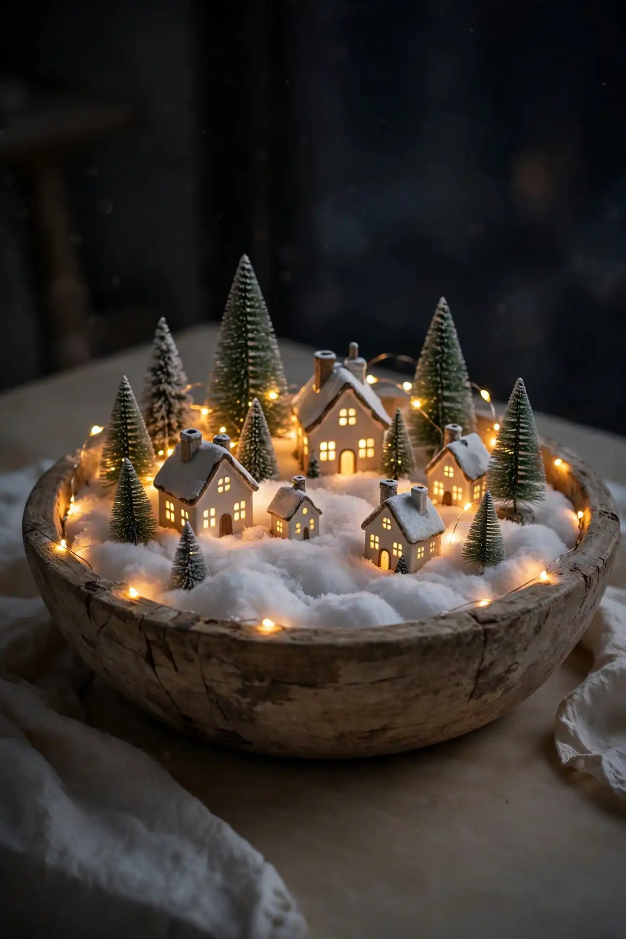 22. Glowing Village Scene