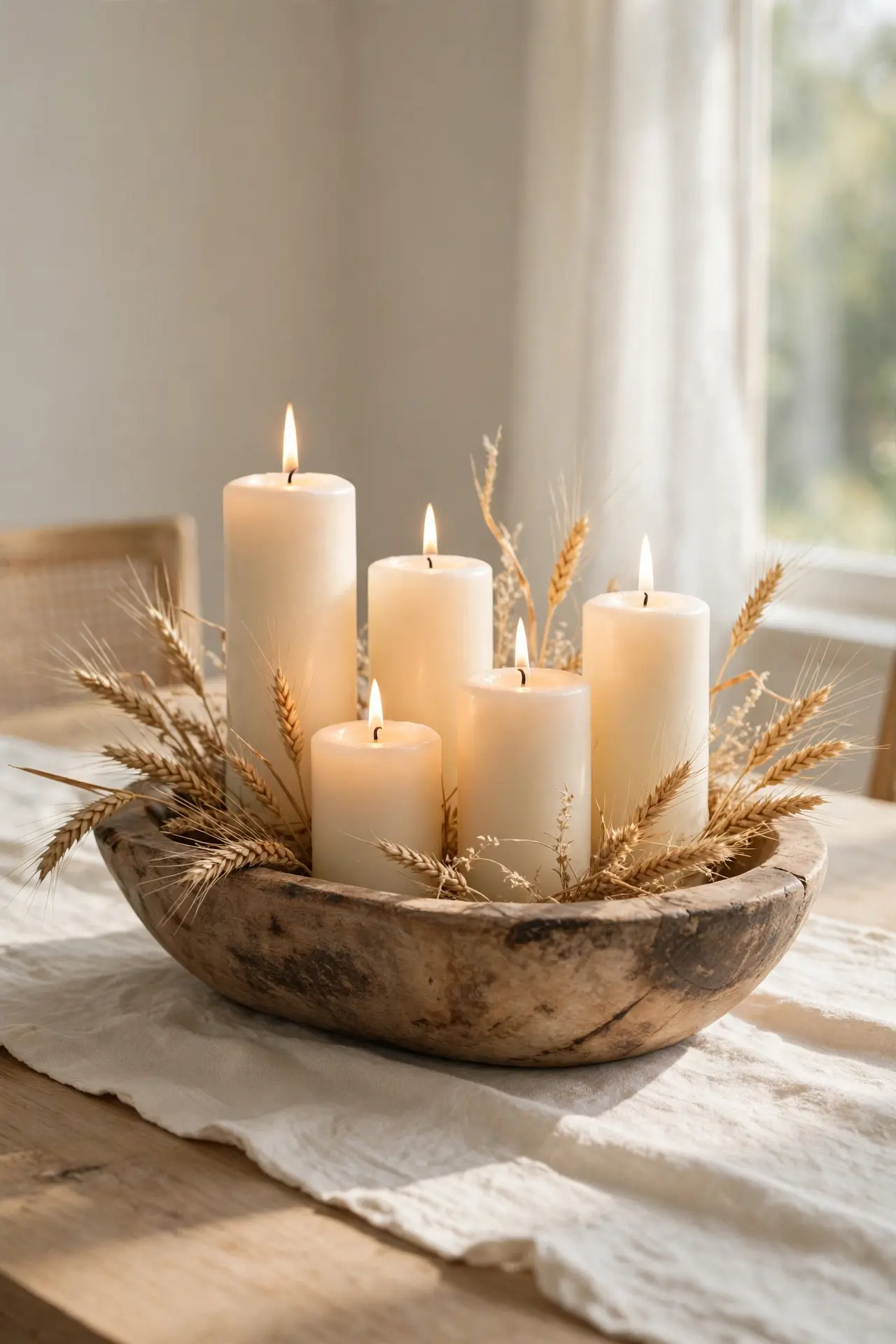 Golden Candle Glow