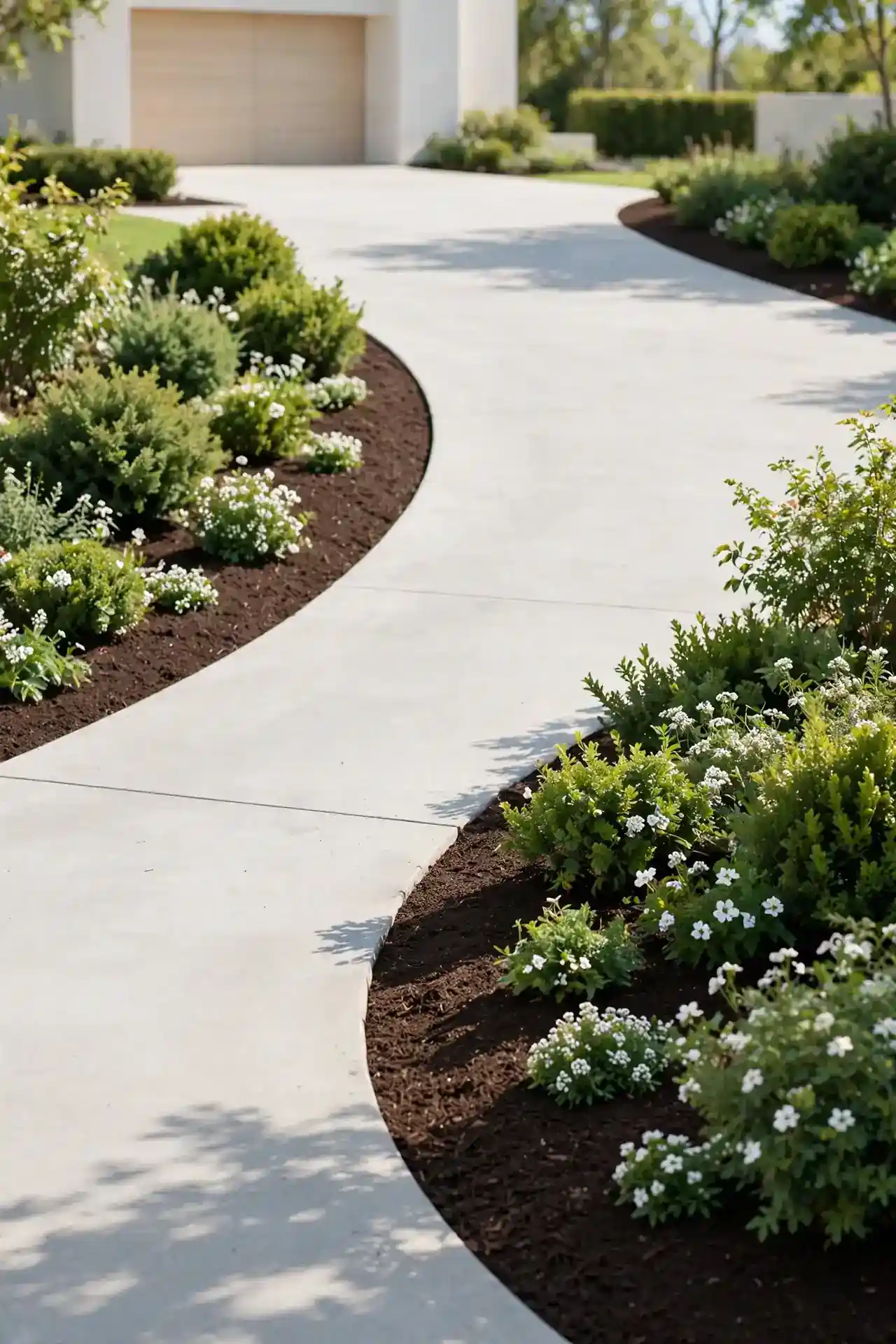 Layered Mulch Beds