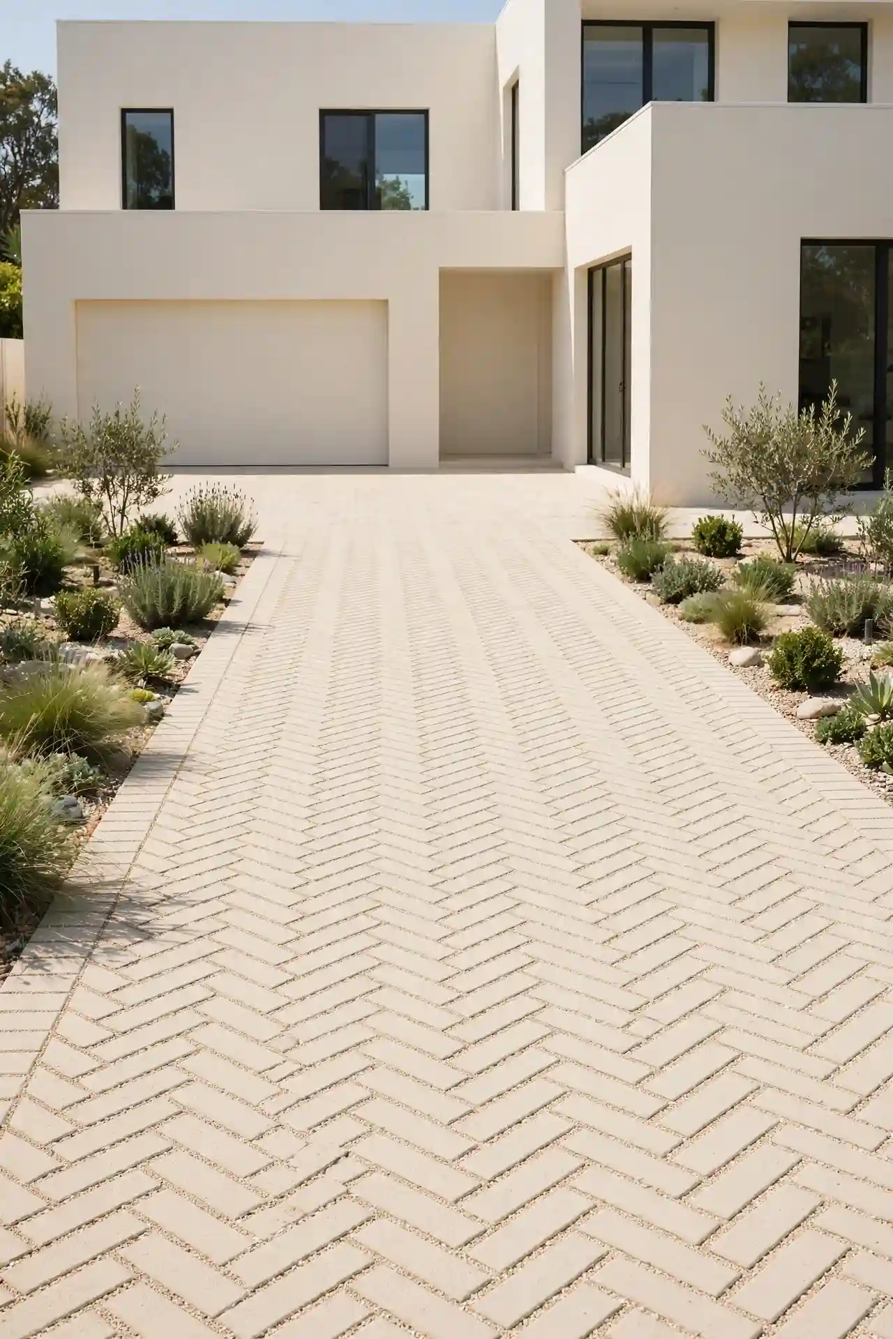 Permeable Paver Driveway