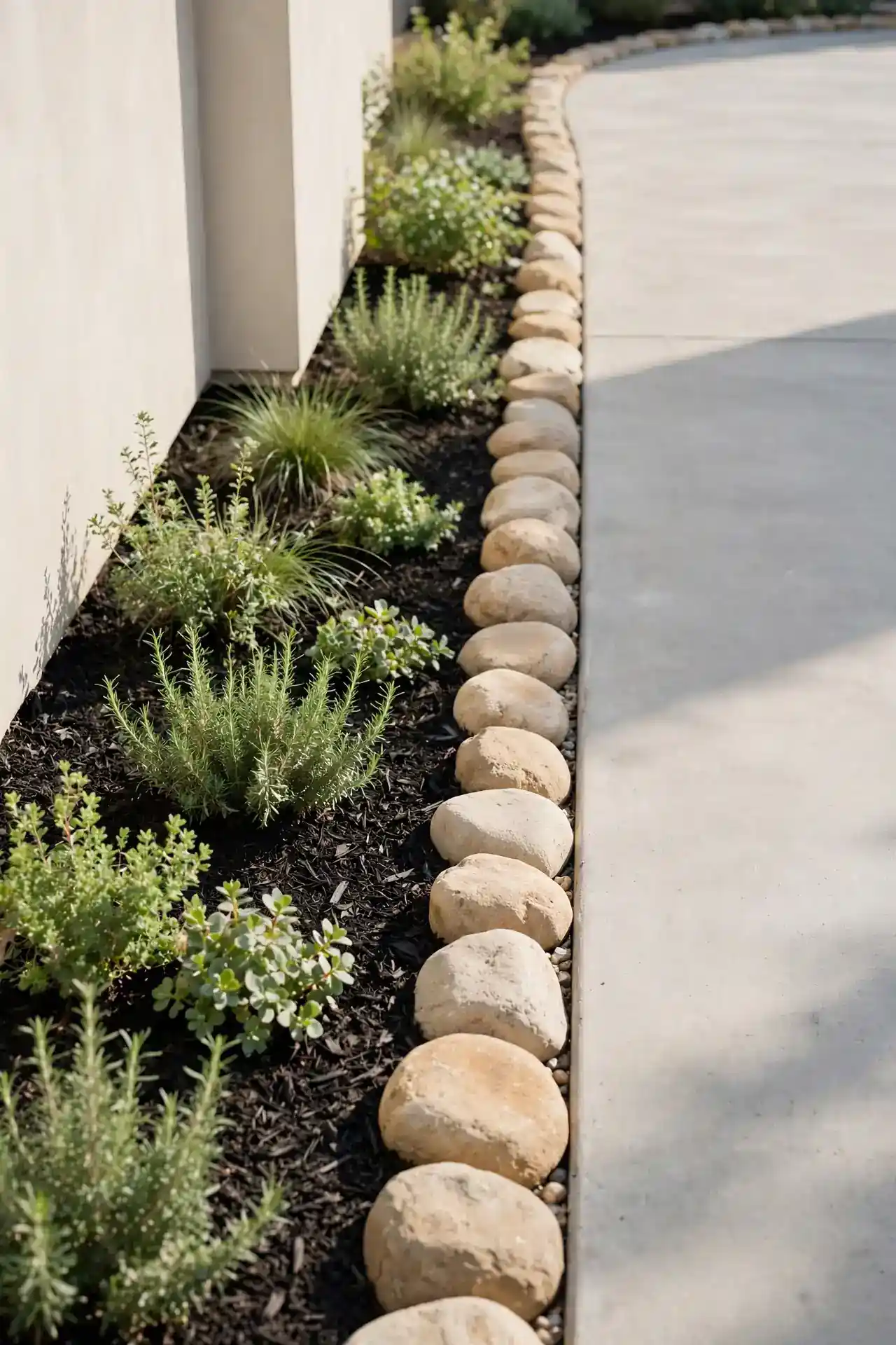 Stone Border Edging