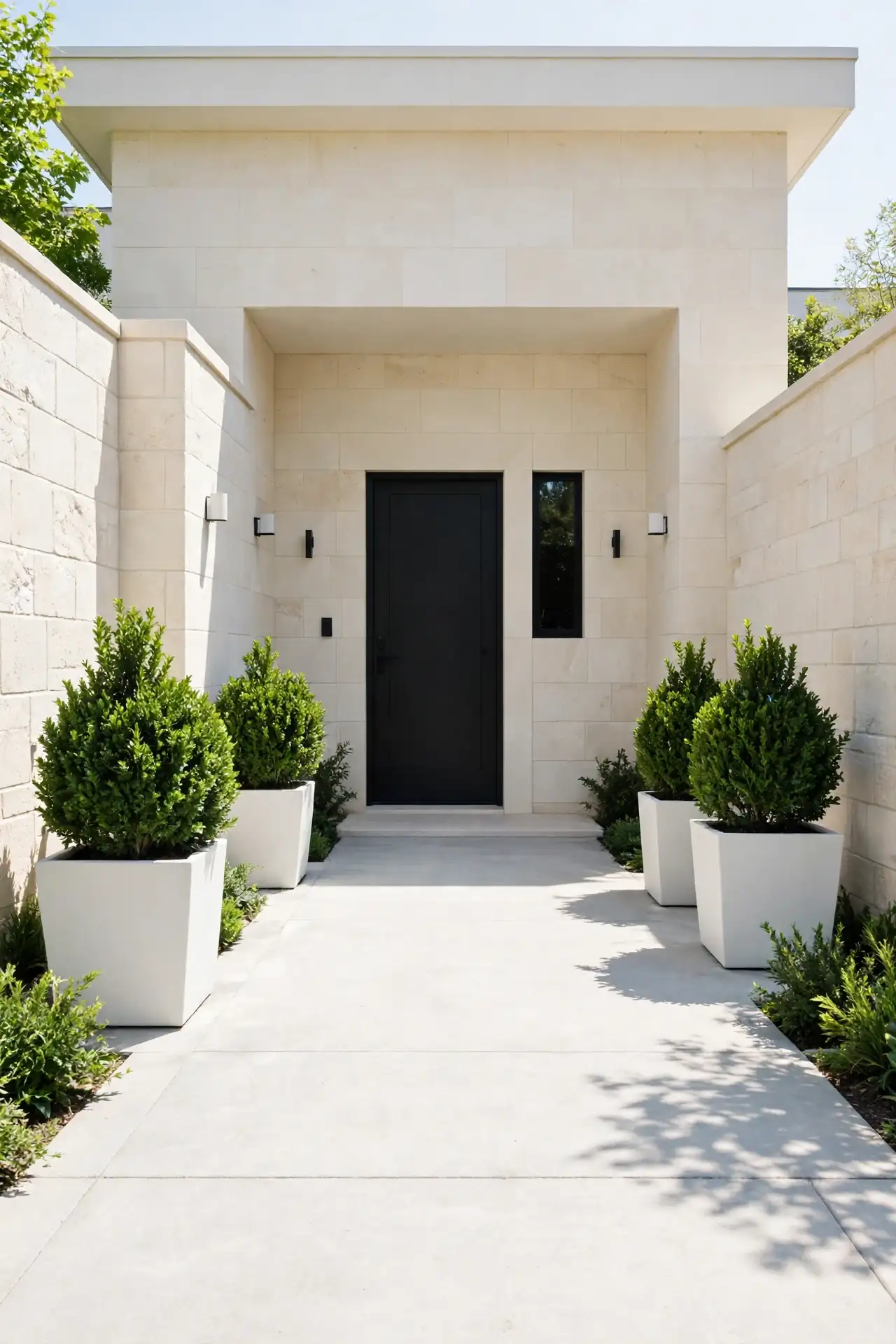 Symmetrical Planter Pairs