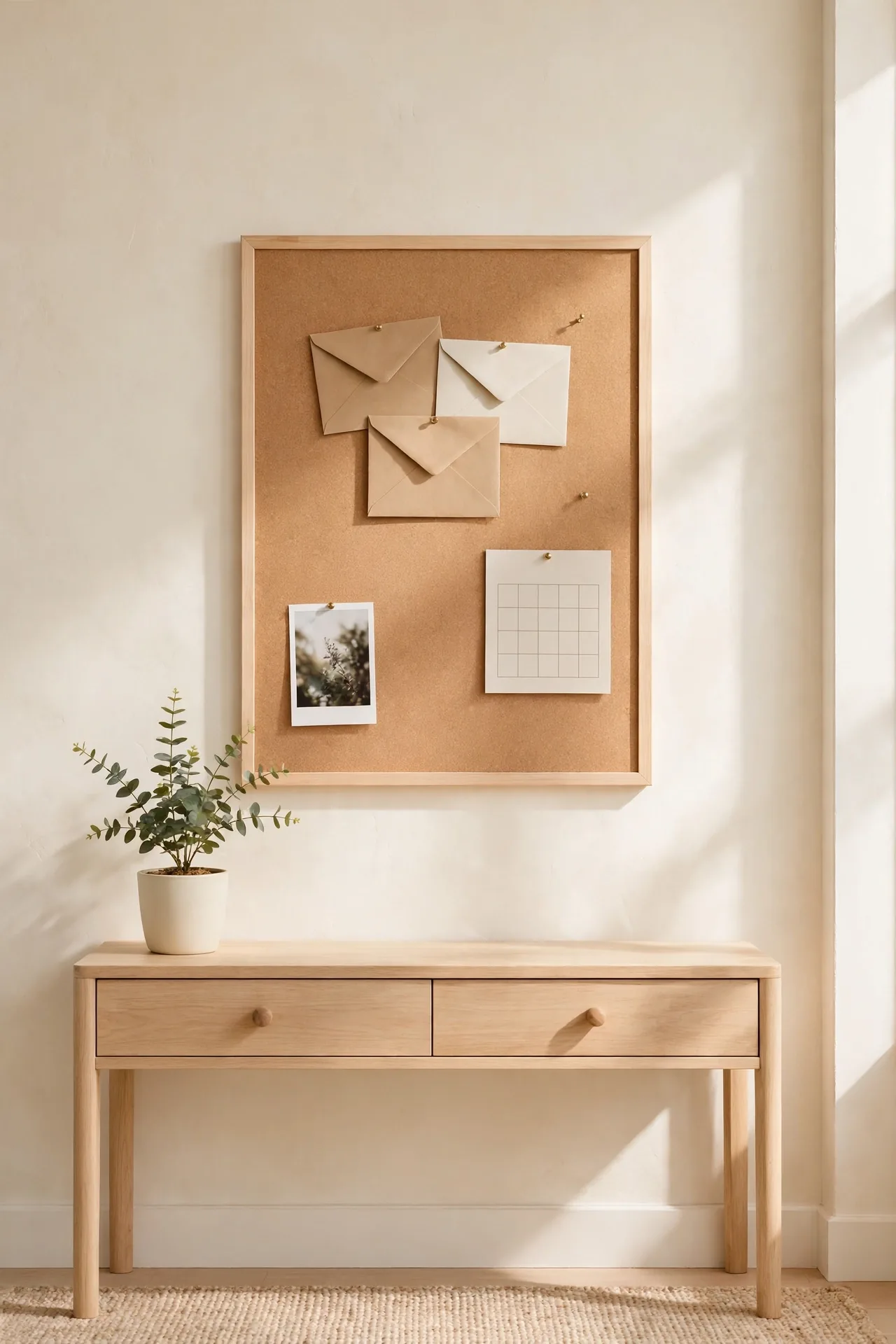 Corkboard Command Center