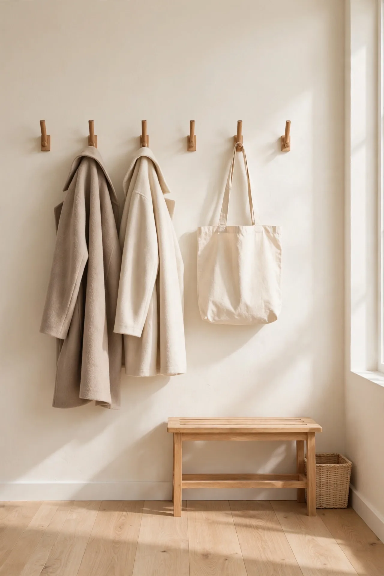 Floating Coat Pegs