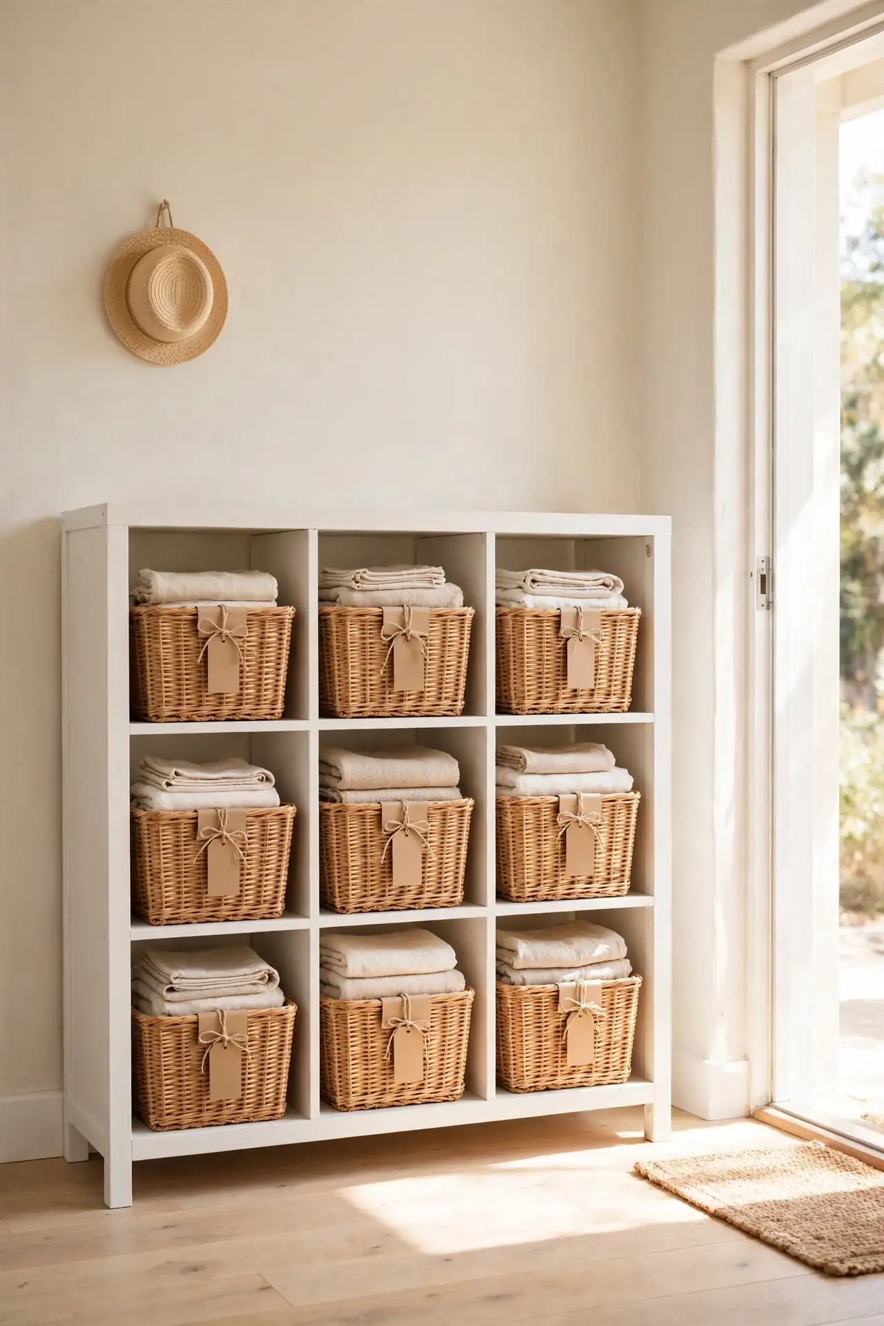 Mudroom Cubby Divider