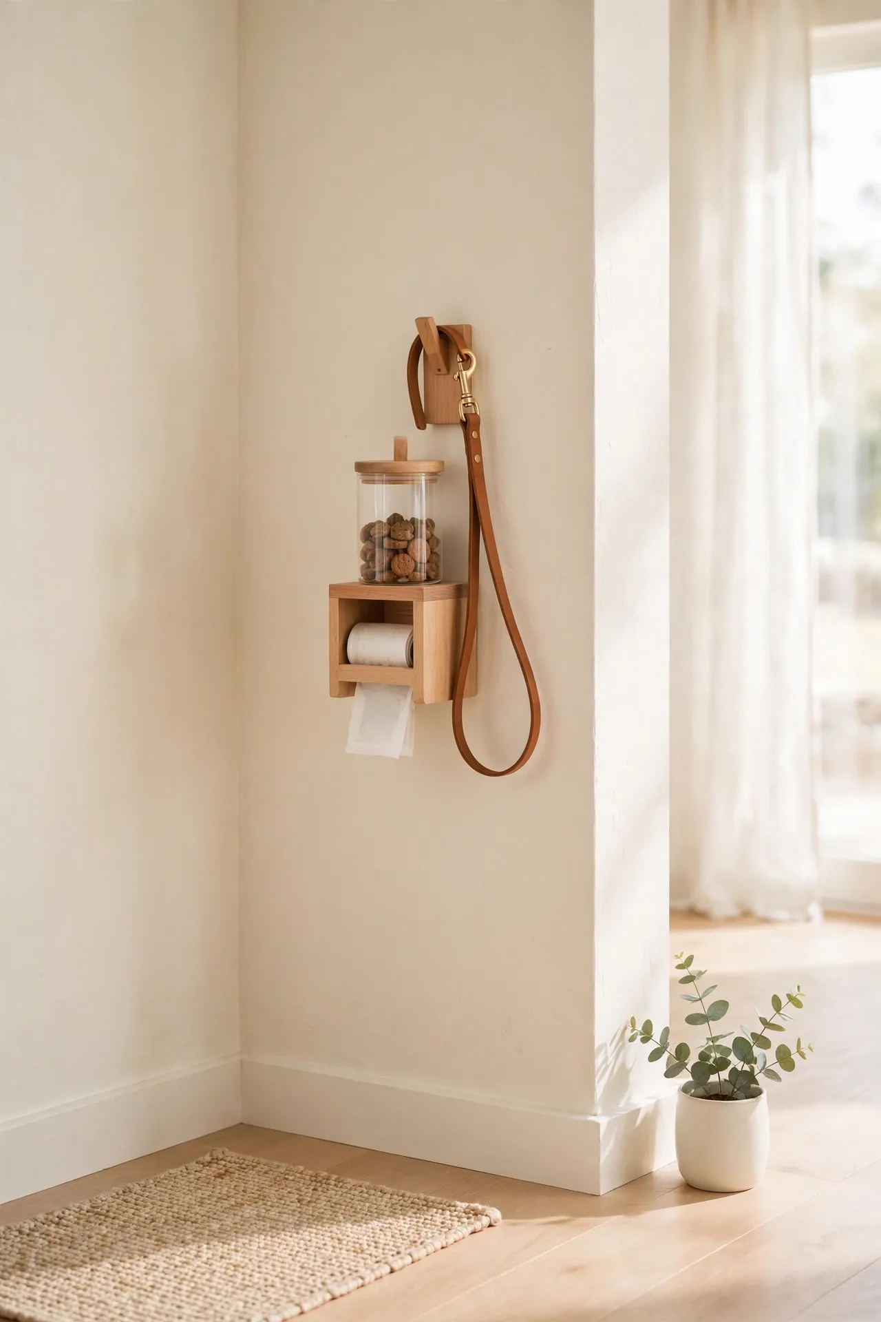 Pet Leash Station