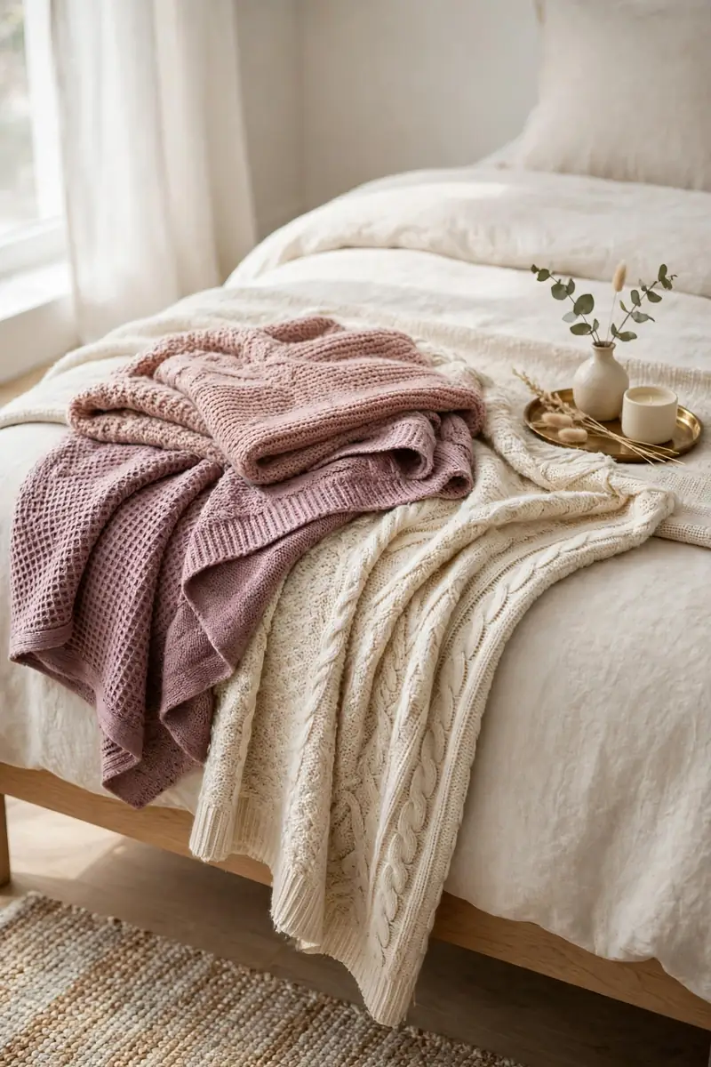 Blush Throw Collection