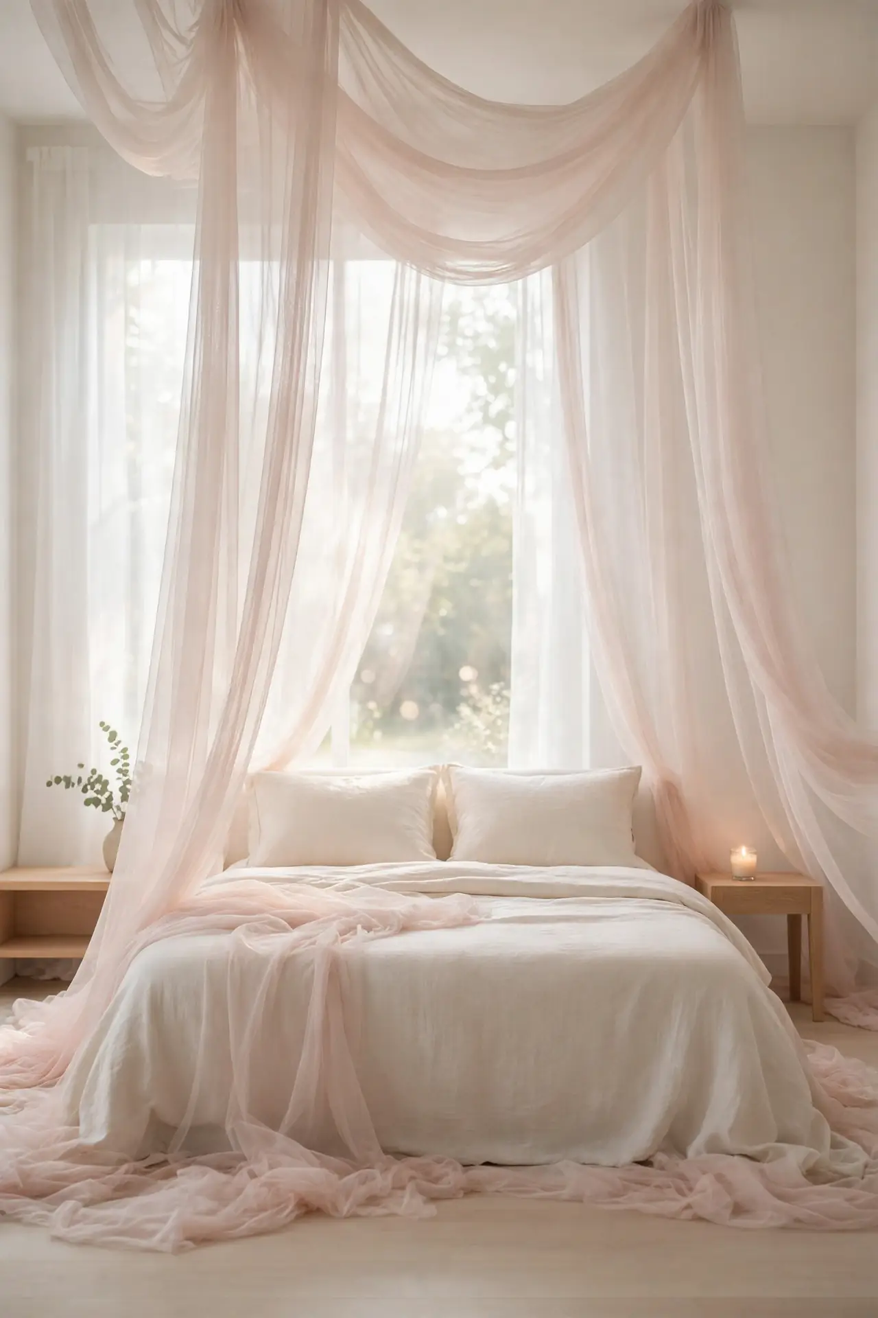 Canopy Drape Romance