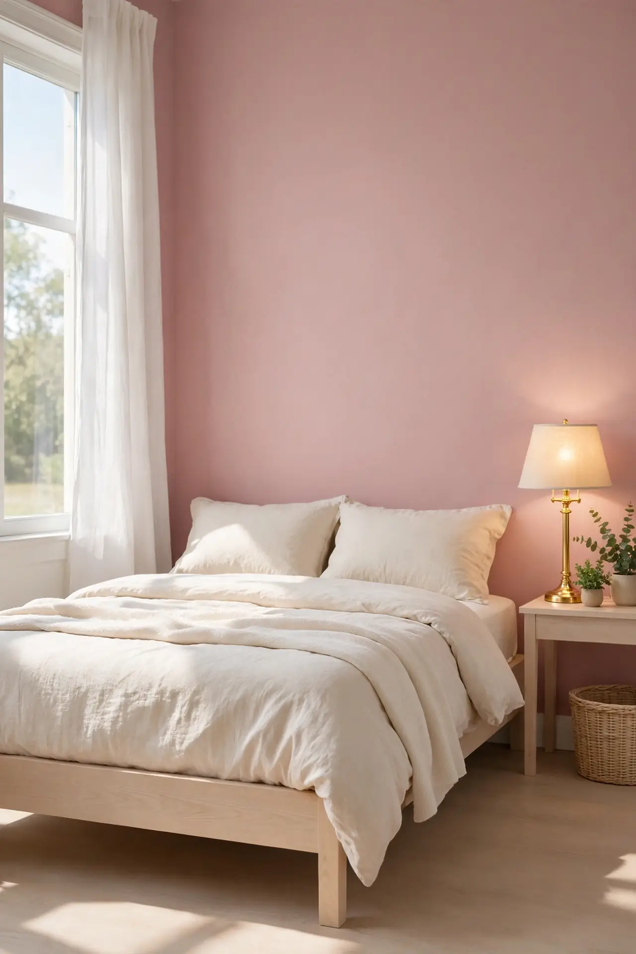 Dusty Rose Walls