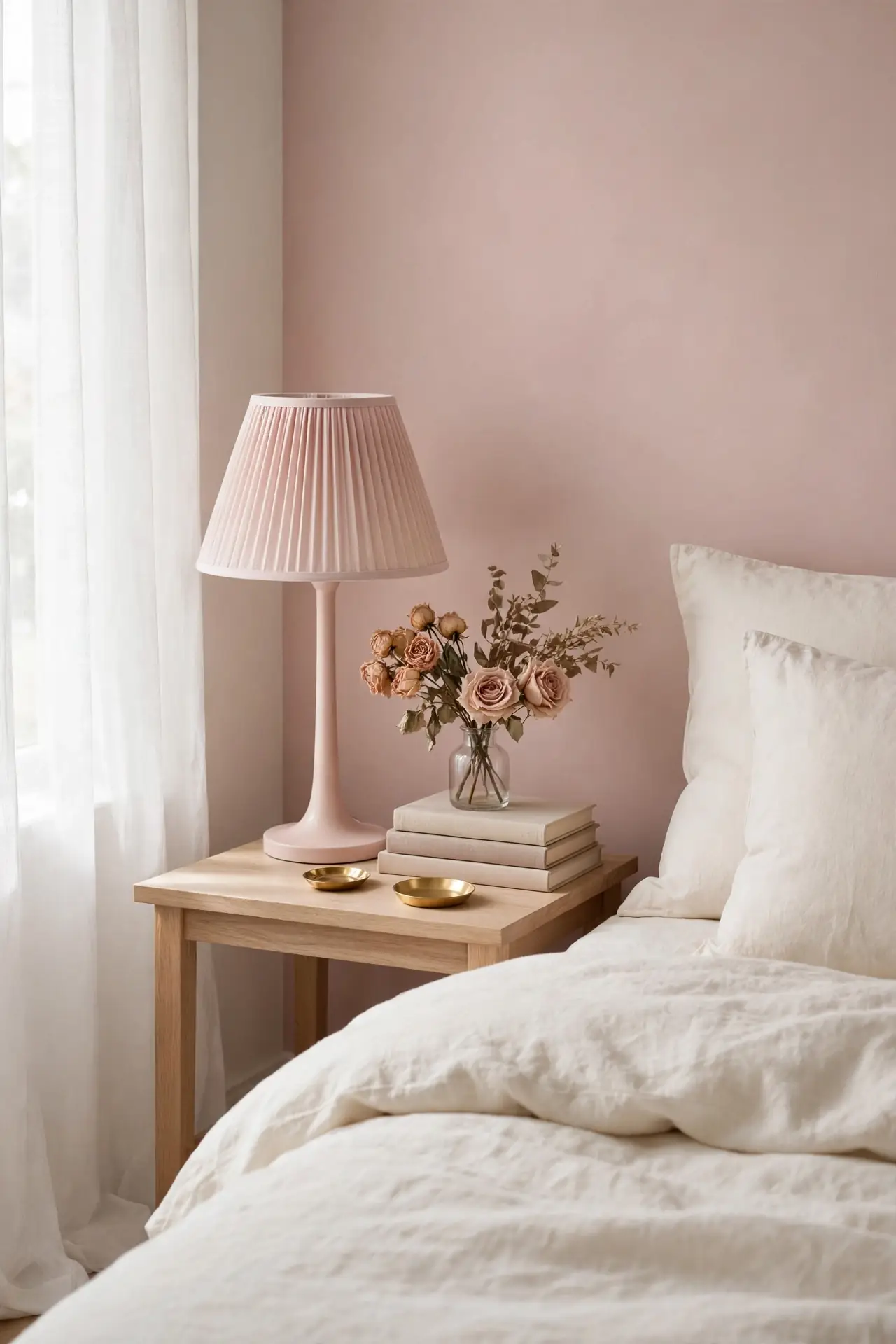 Soft Bedside Styling
