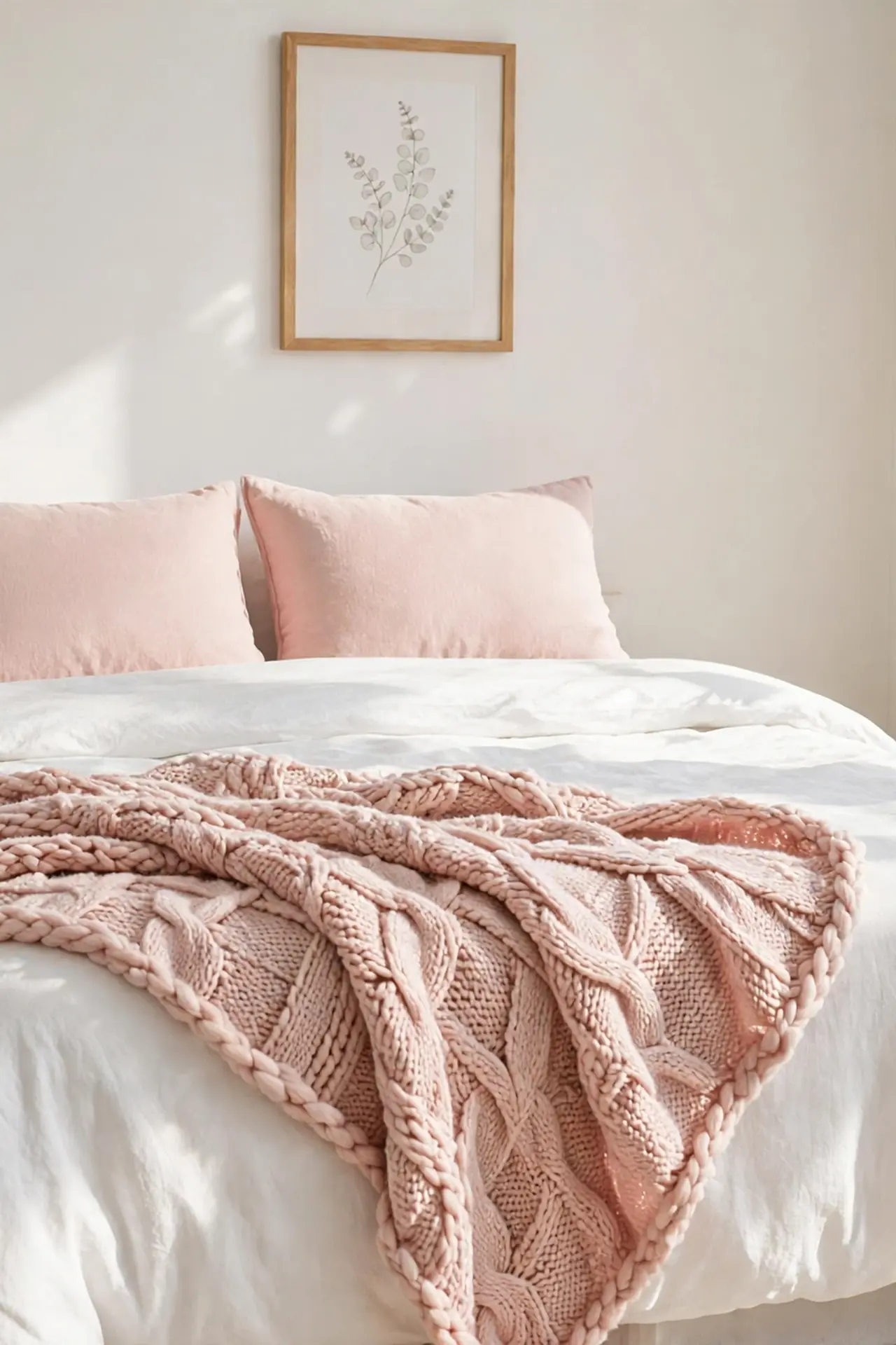 Blush Throw Blanket