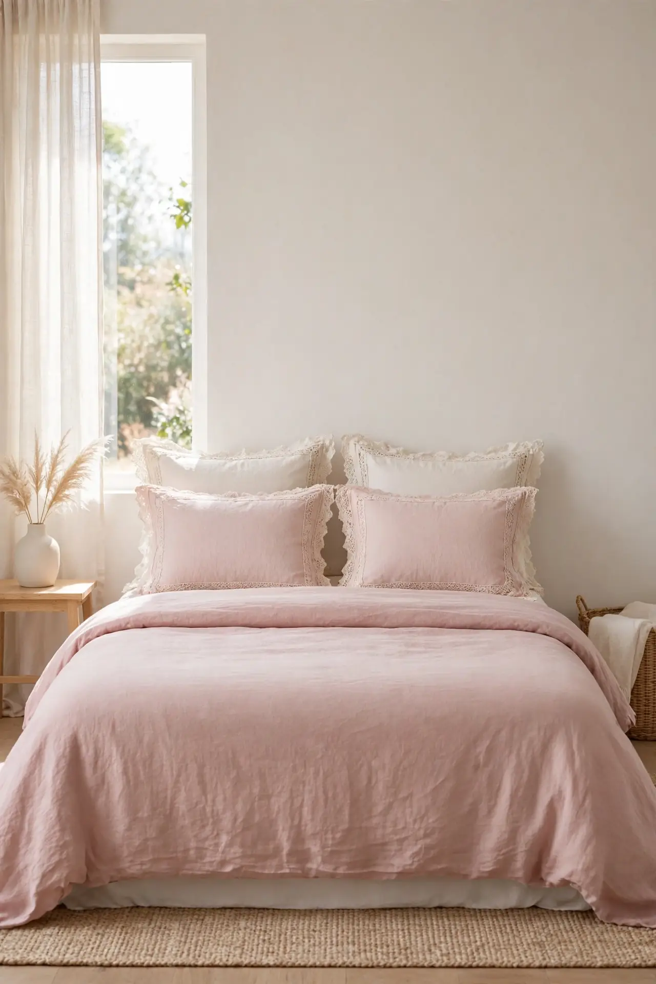 Lace Trim Pillows