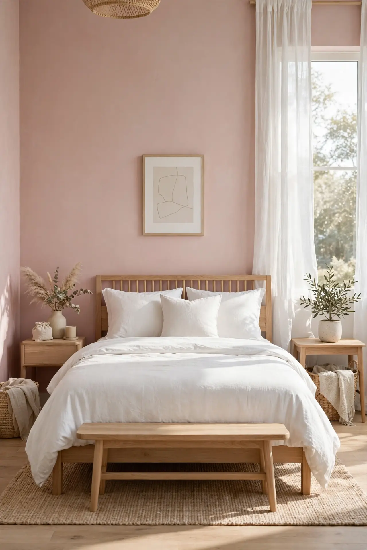 Muted Blush Walls