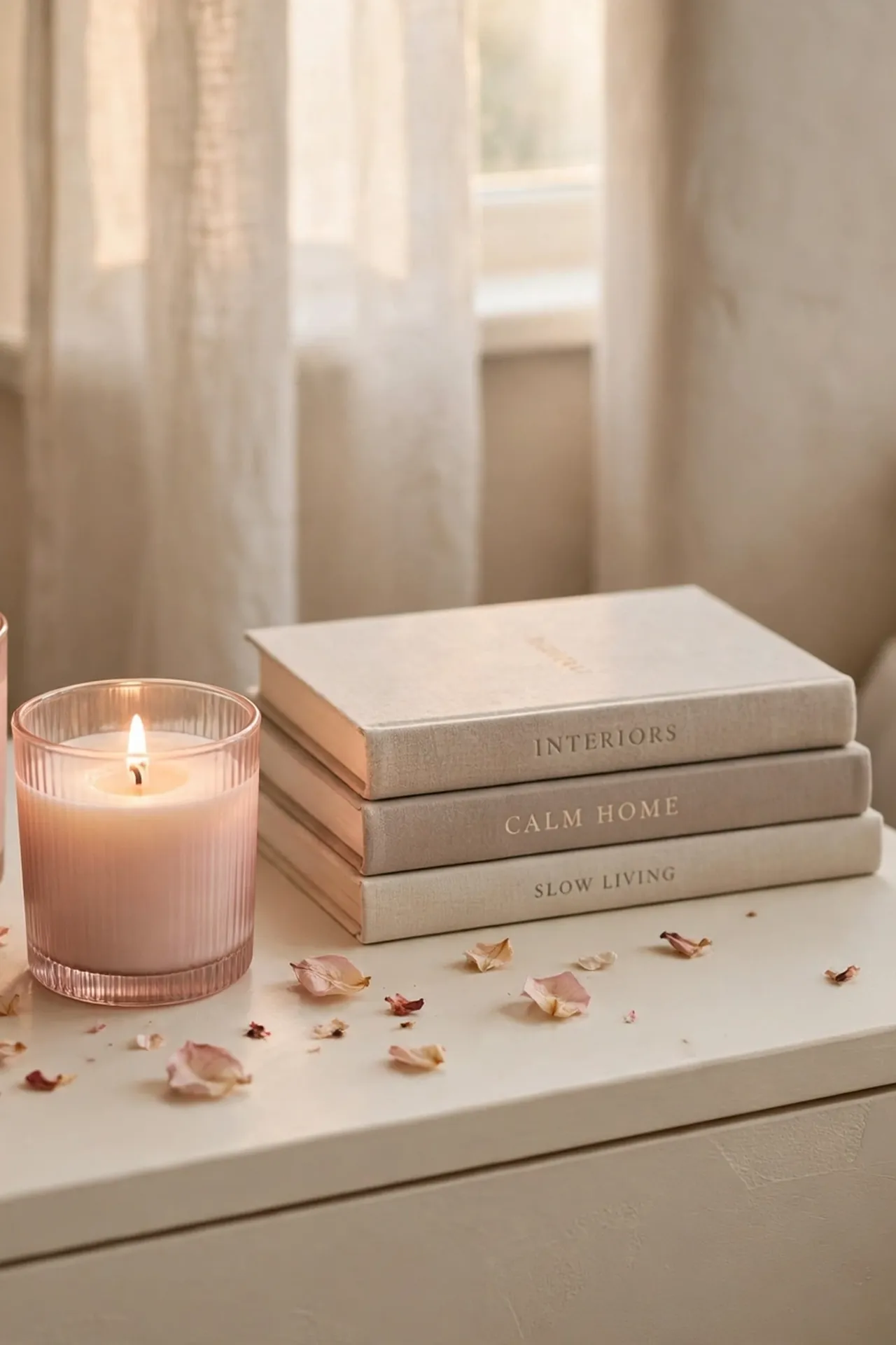 Rose Scented Candles
