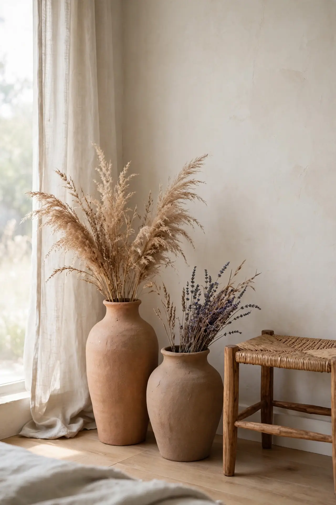 Earthenware Vase Set