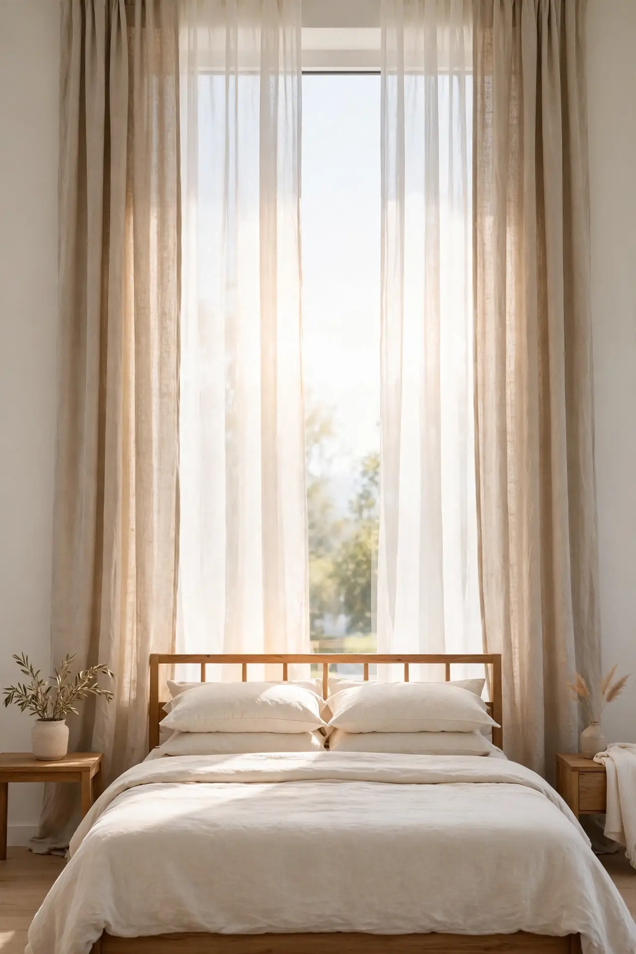 Sand Tone Curtains
