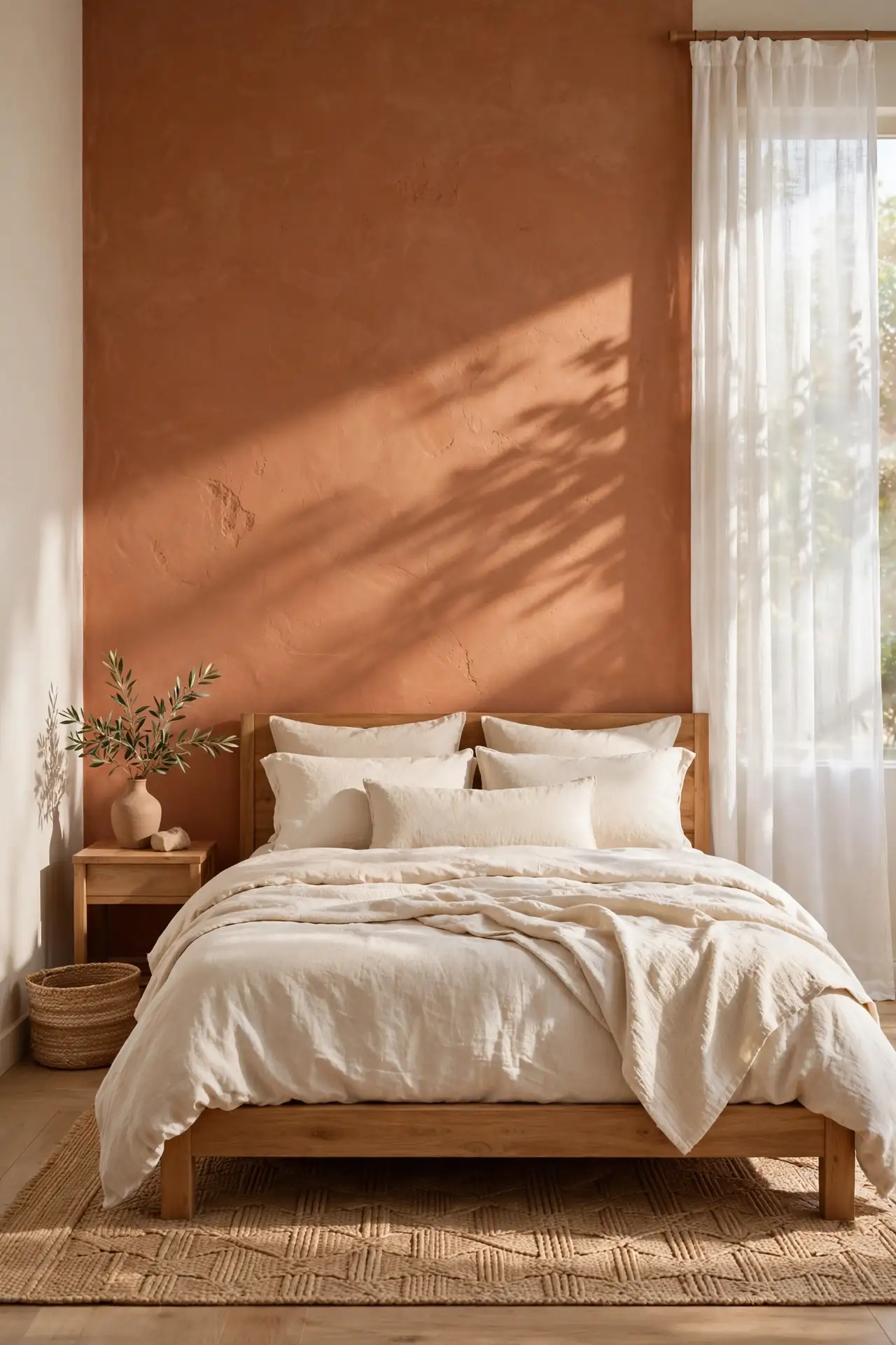 Terracotta Accent Wall