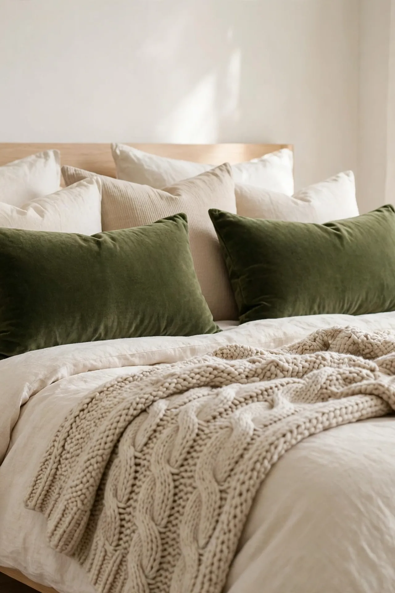 Moss Throw Pillows