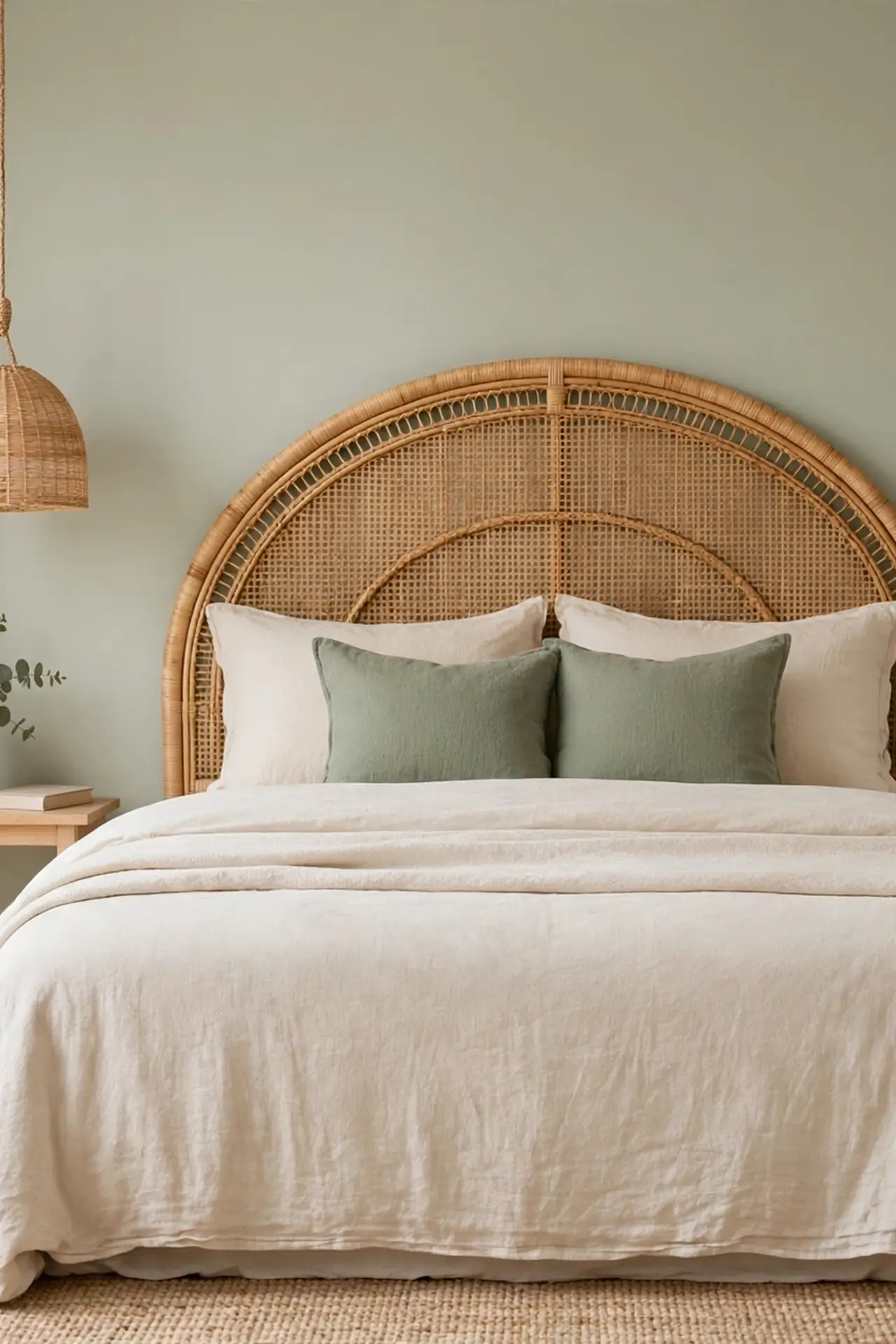 Rattan Headboard Charm