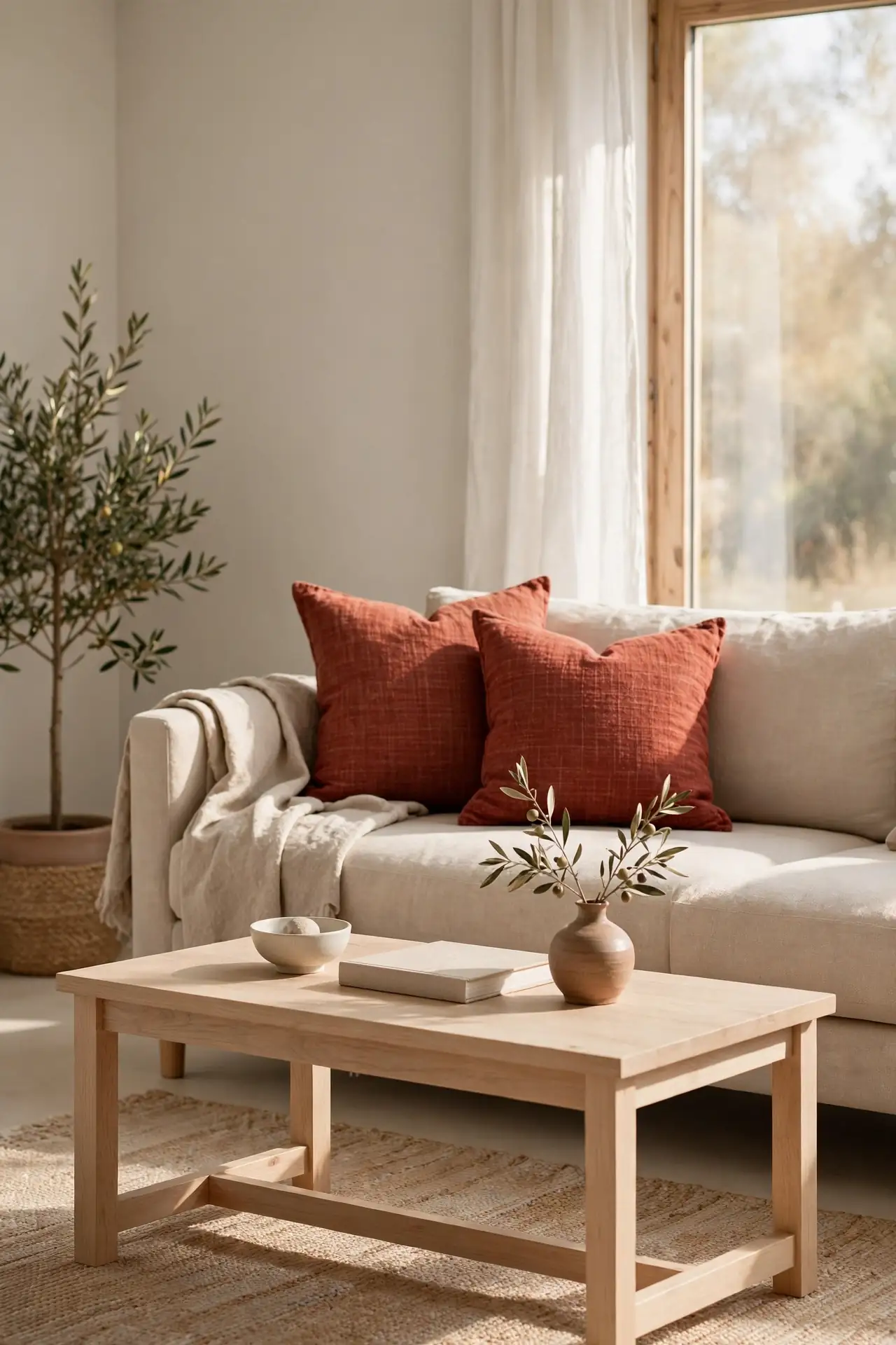 Brick Red Warmth
