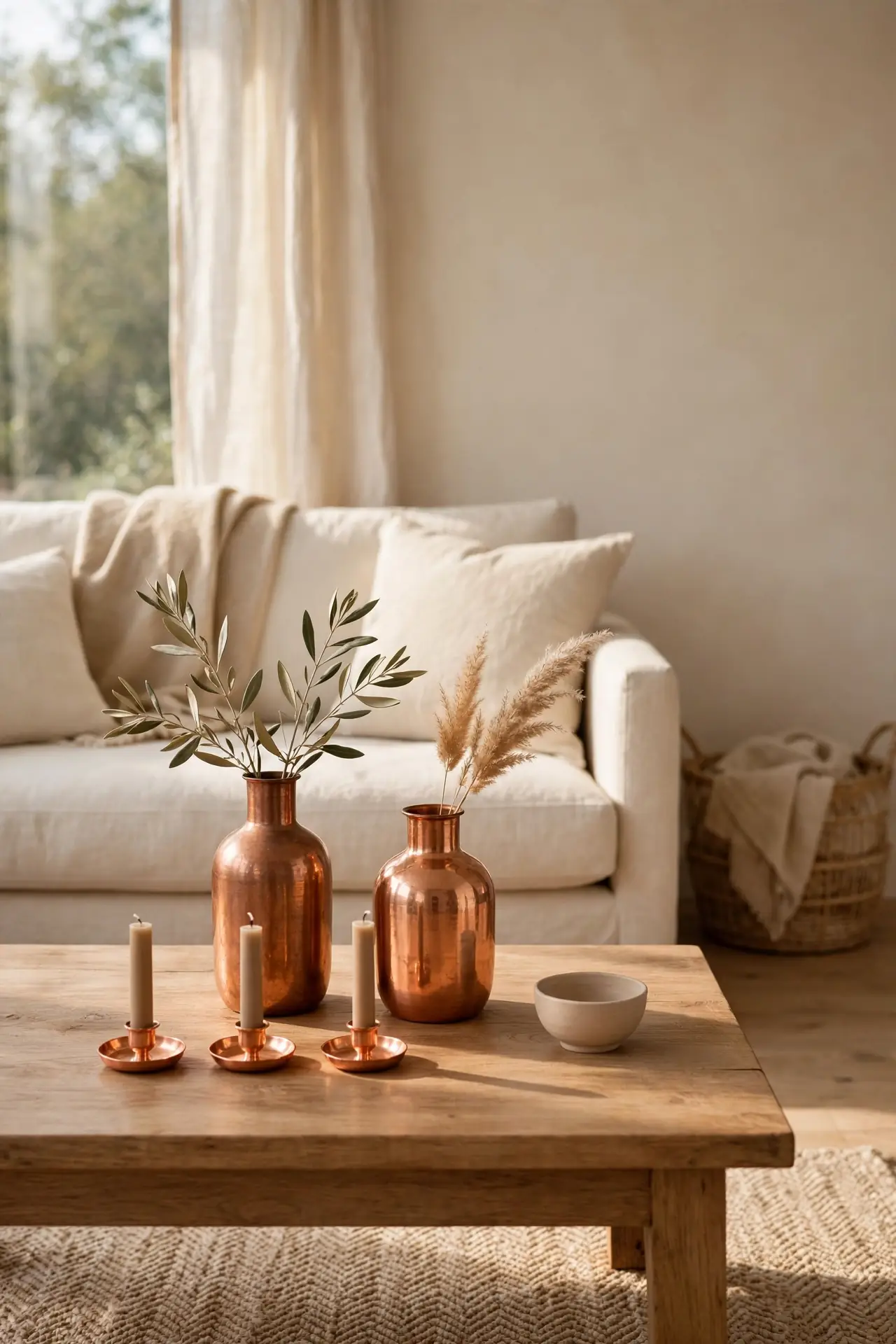 Copper Accent Glow