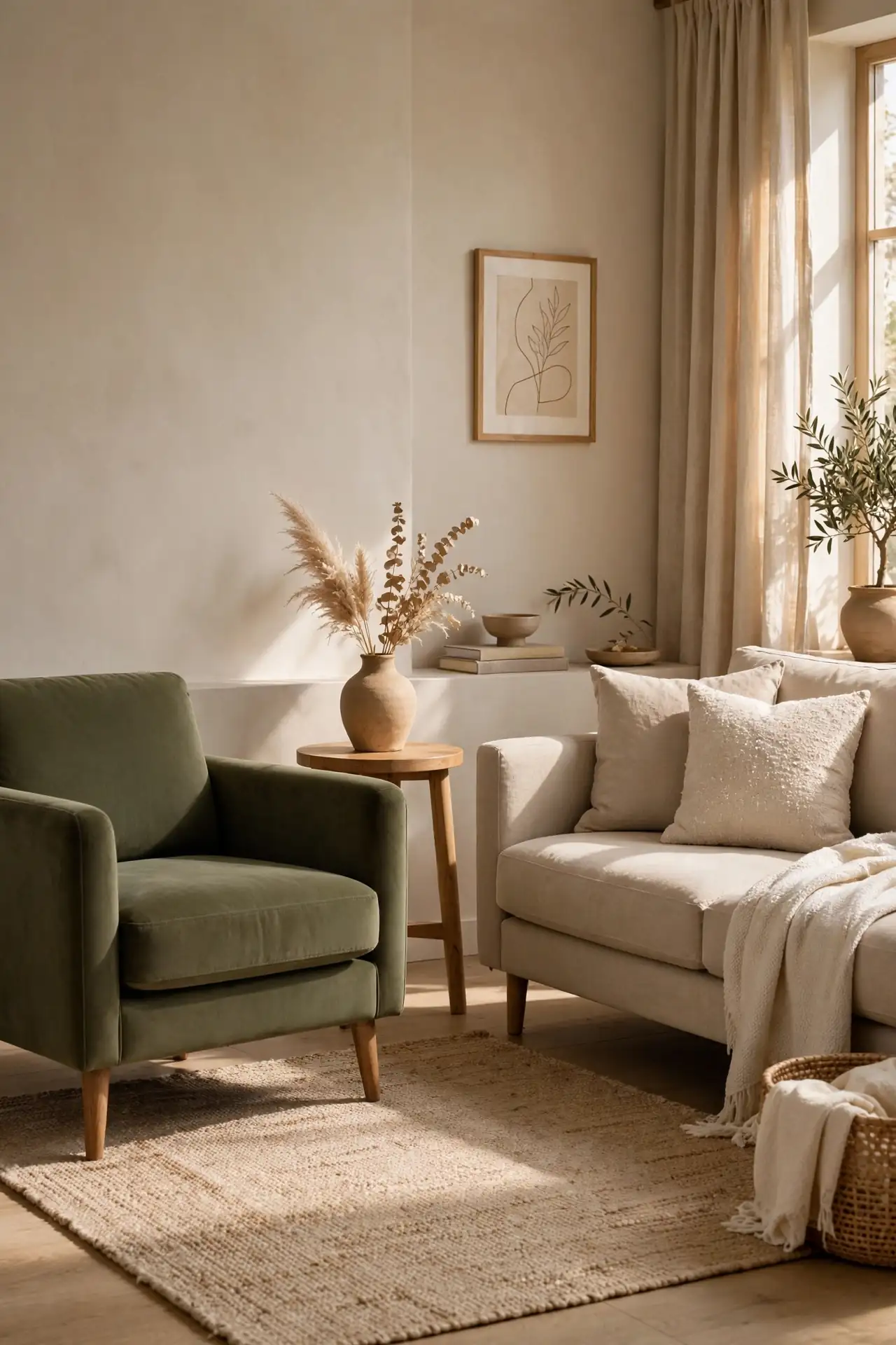 Olive Green Pairing